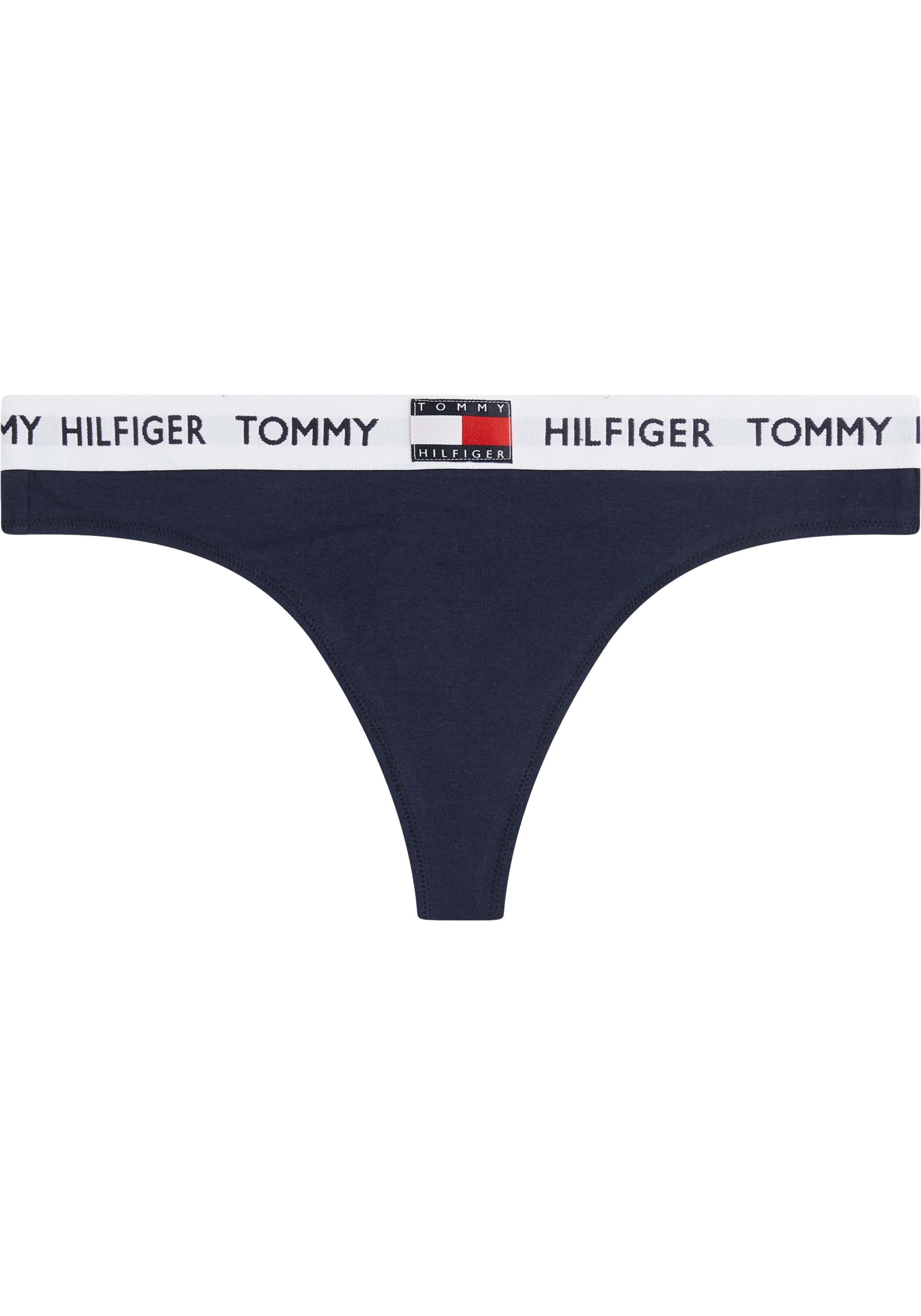 Tommy Hilfiger dames Tommy 85 string (1-pack), blauw
