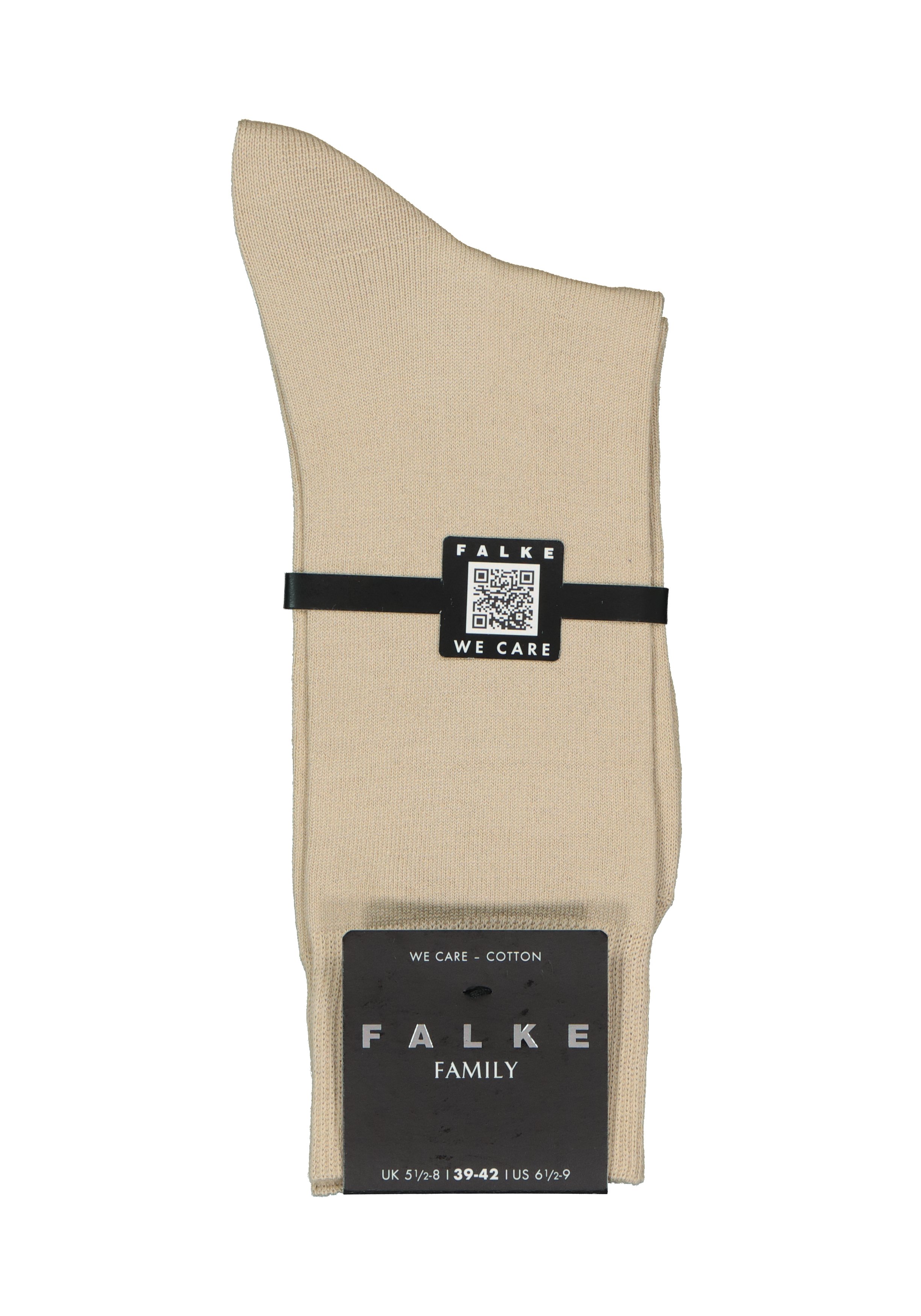 FALKE Family herensokken, beige (sand)