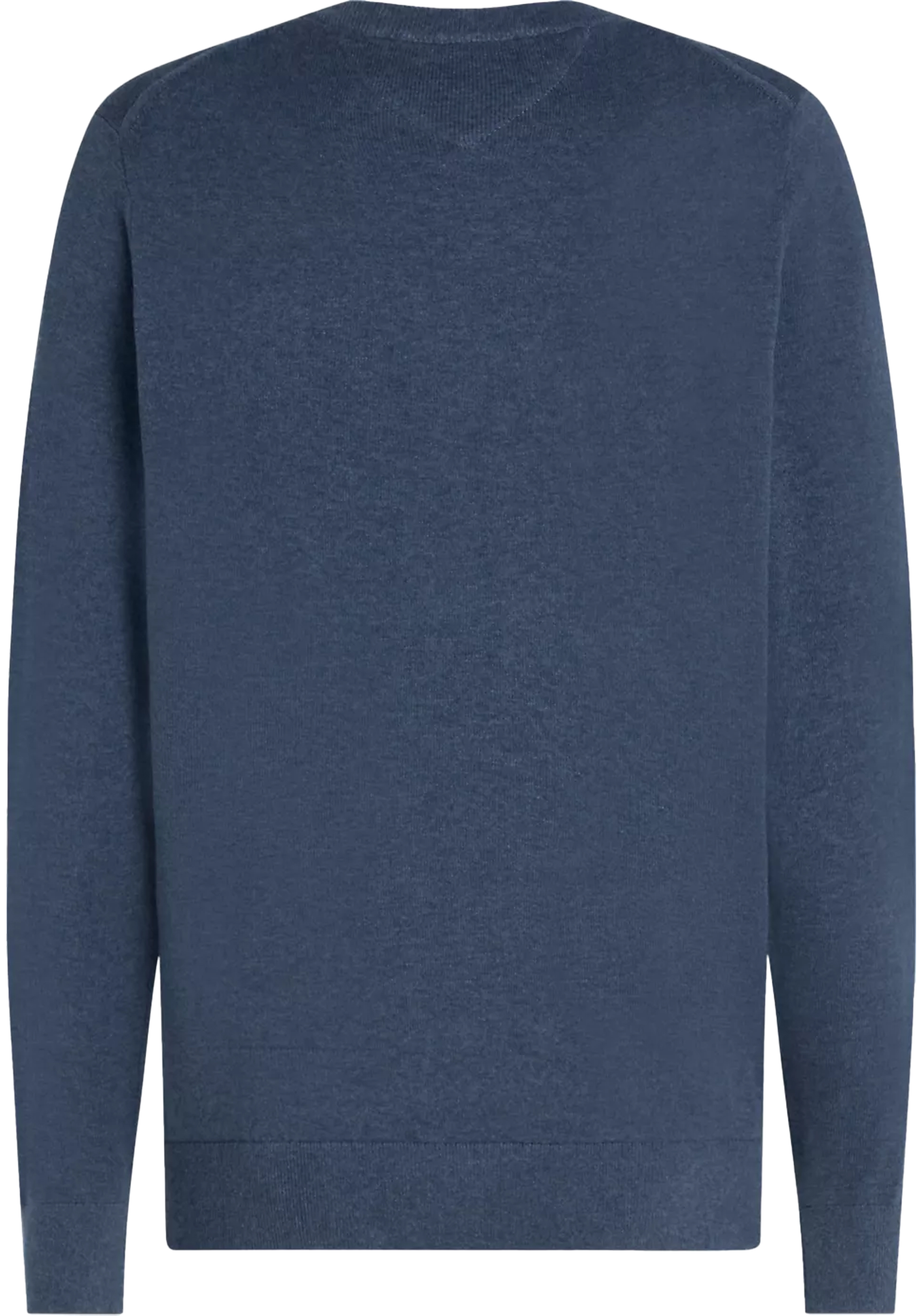 Tommy Hilfiger heren pullover katoen, middenblauw