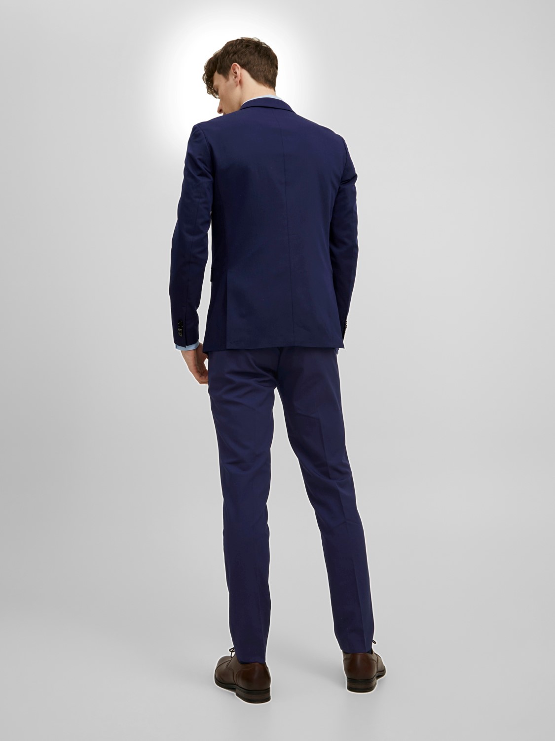 JACK & JONES Franco Trouser slim fit, heren pantalon, blauw