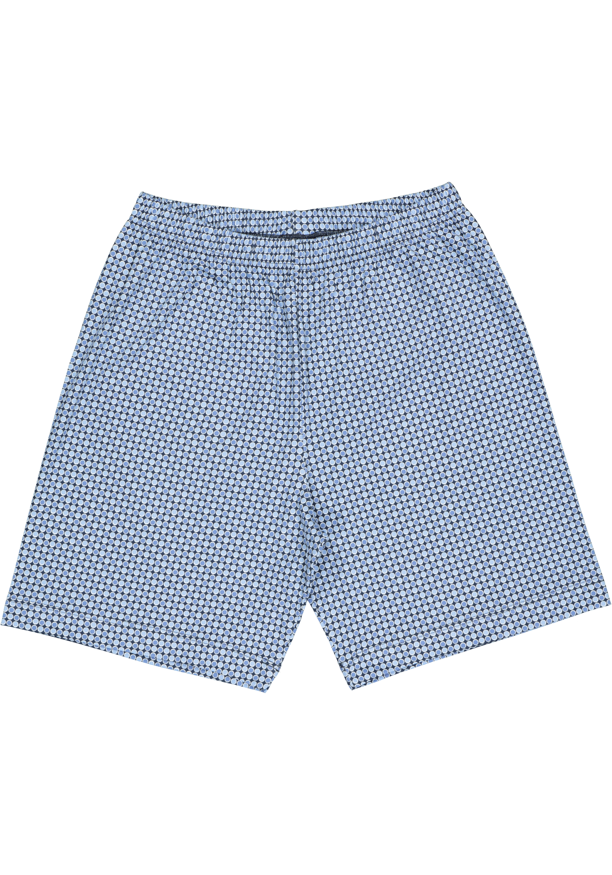 Mey heren shortama Clyde, blauw dessin