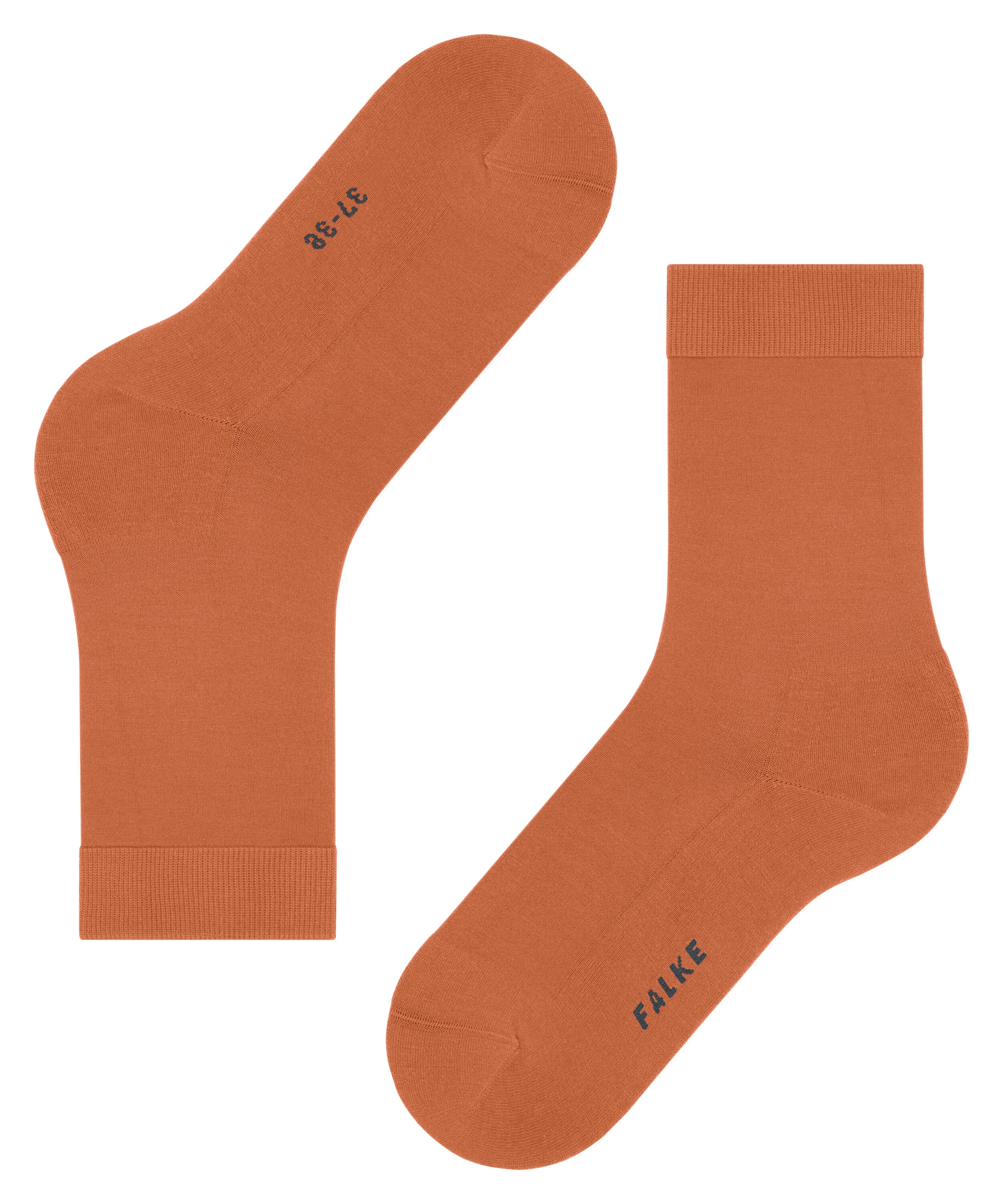 FALKE ClimaWool damessokken, oranje (tandoori)