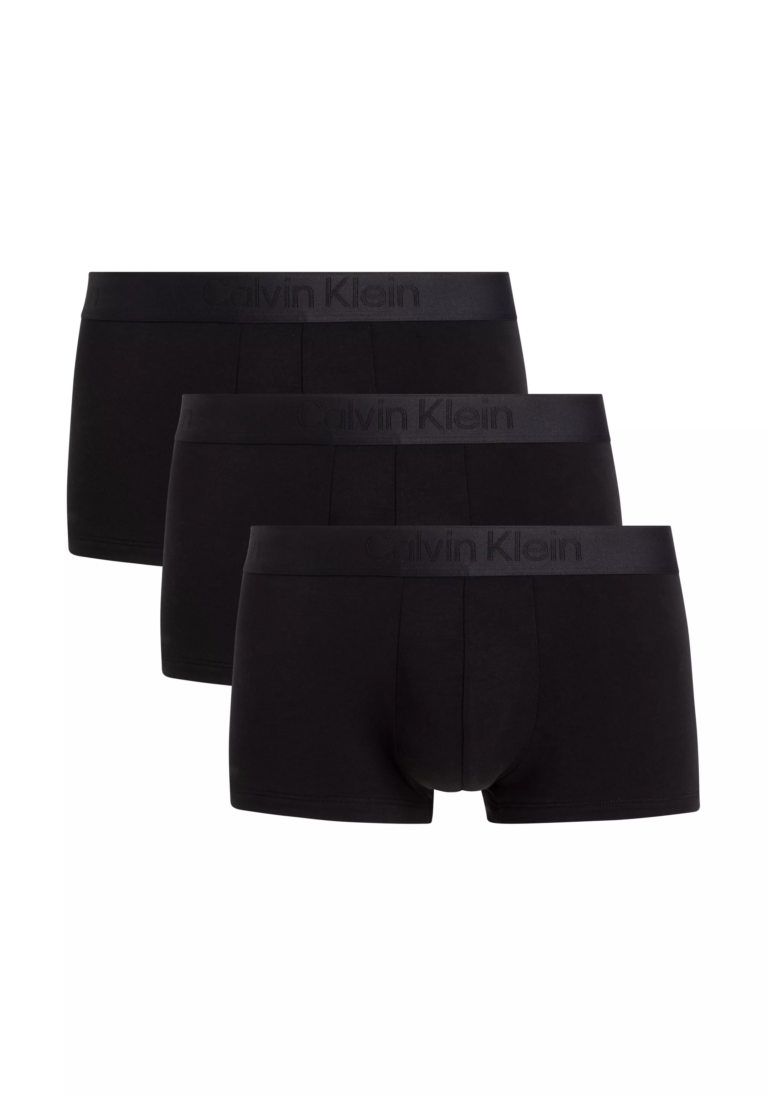 Calvin Klein Low Rise Trunks (3-pack), lage heren boxers kort, zwart