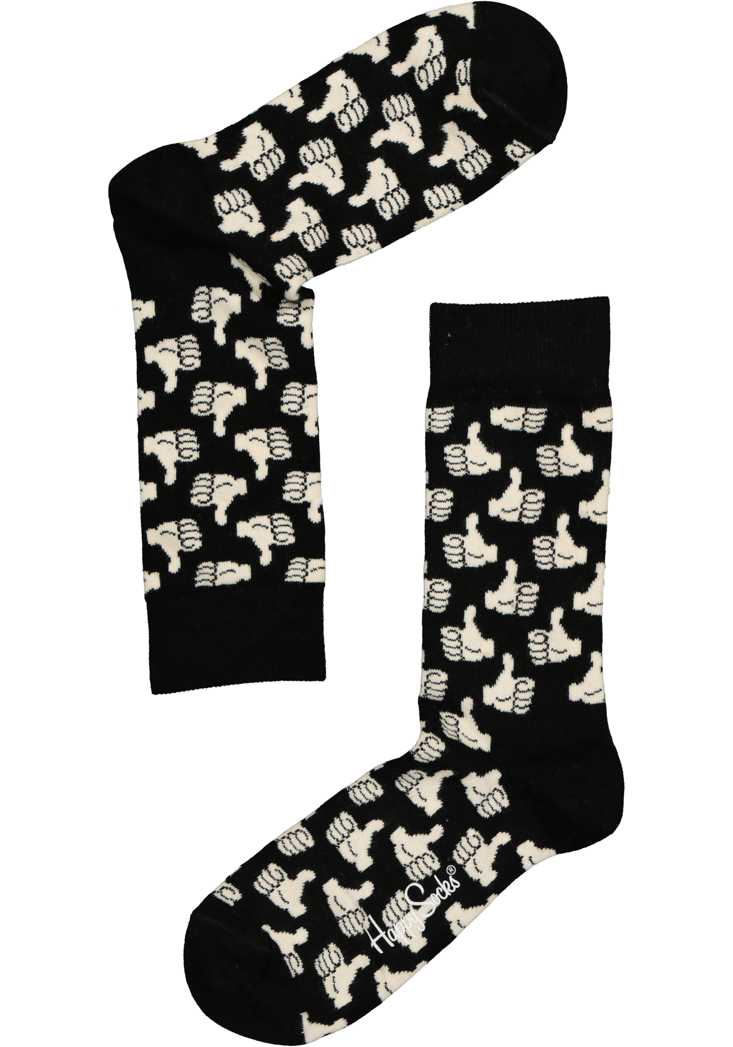 Happy Socks sokken, Happy Black White Gift Box