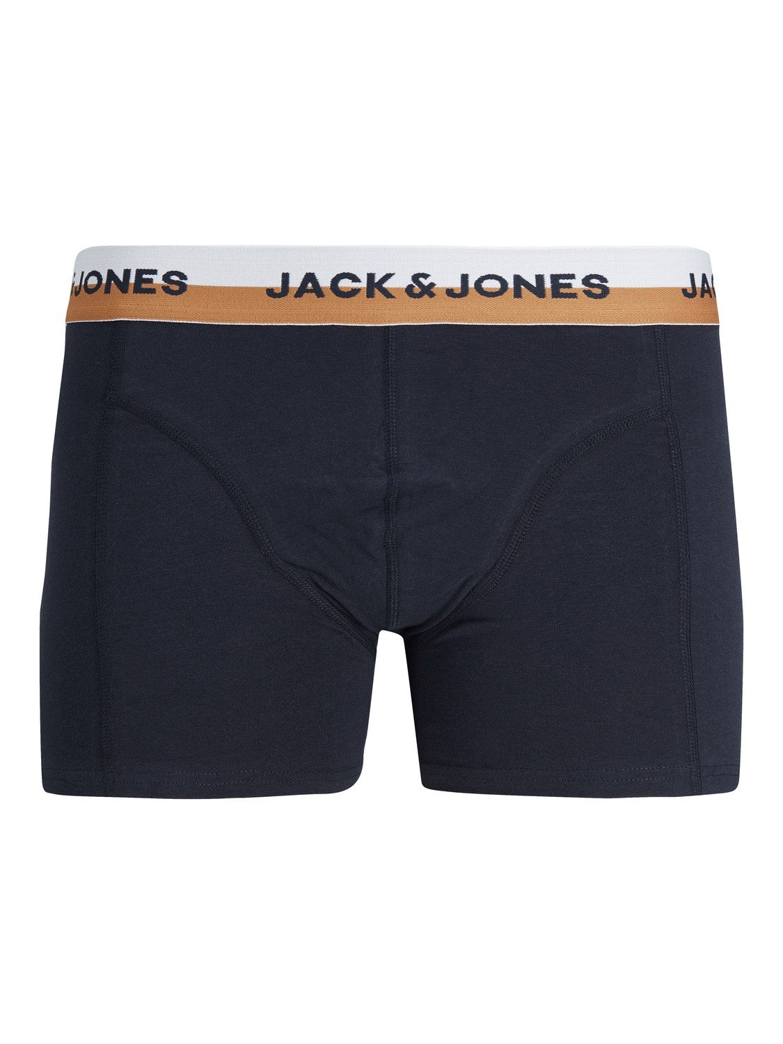 JACK & JONES Jwheric trunks (3-pack), heren boxers normale lengte, zwart en, blauw