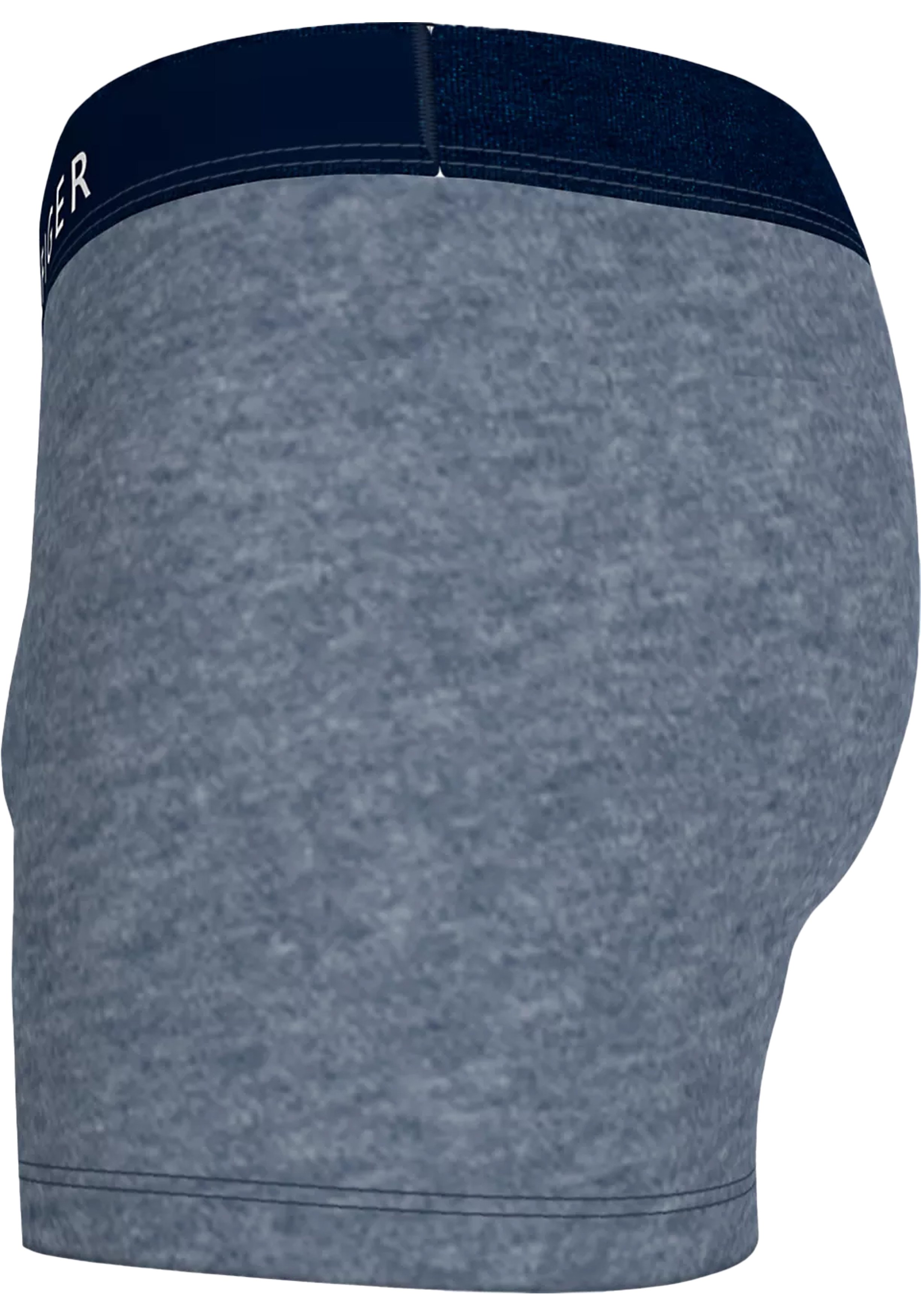 Tommy Hilfiger trunk (3-pack), heren boxers normale lengte, blauw en grijs melange