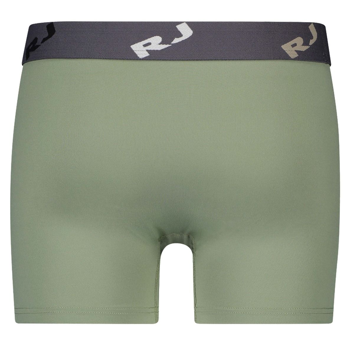 RJ Bodywear Pure Color boxer (1-pack), heren boxer lang, olijf