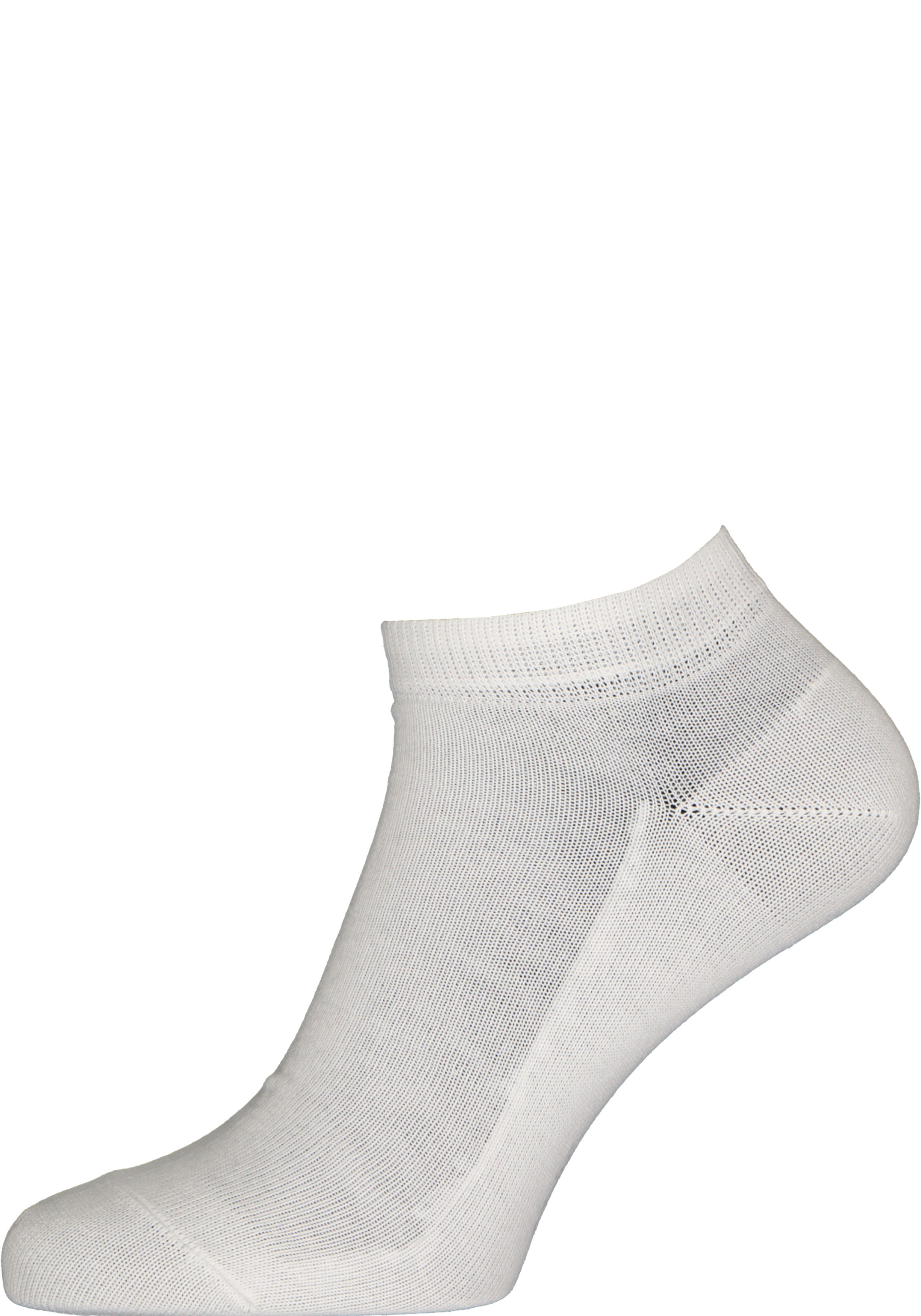 FALKE Family dames enkelsokken, katoen, wit (white)