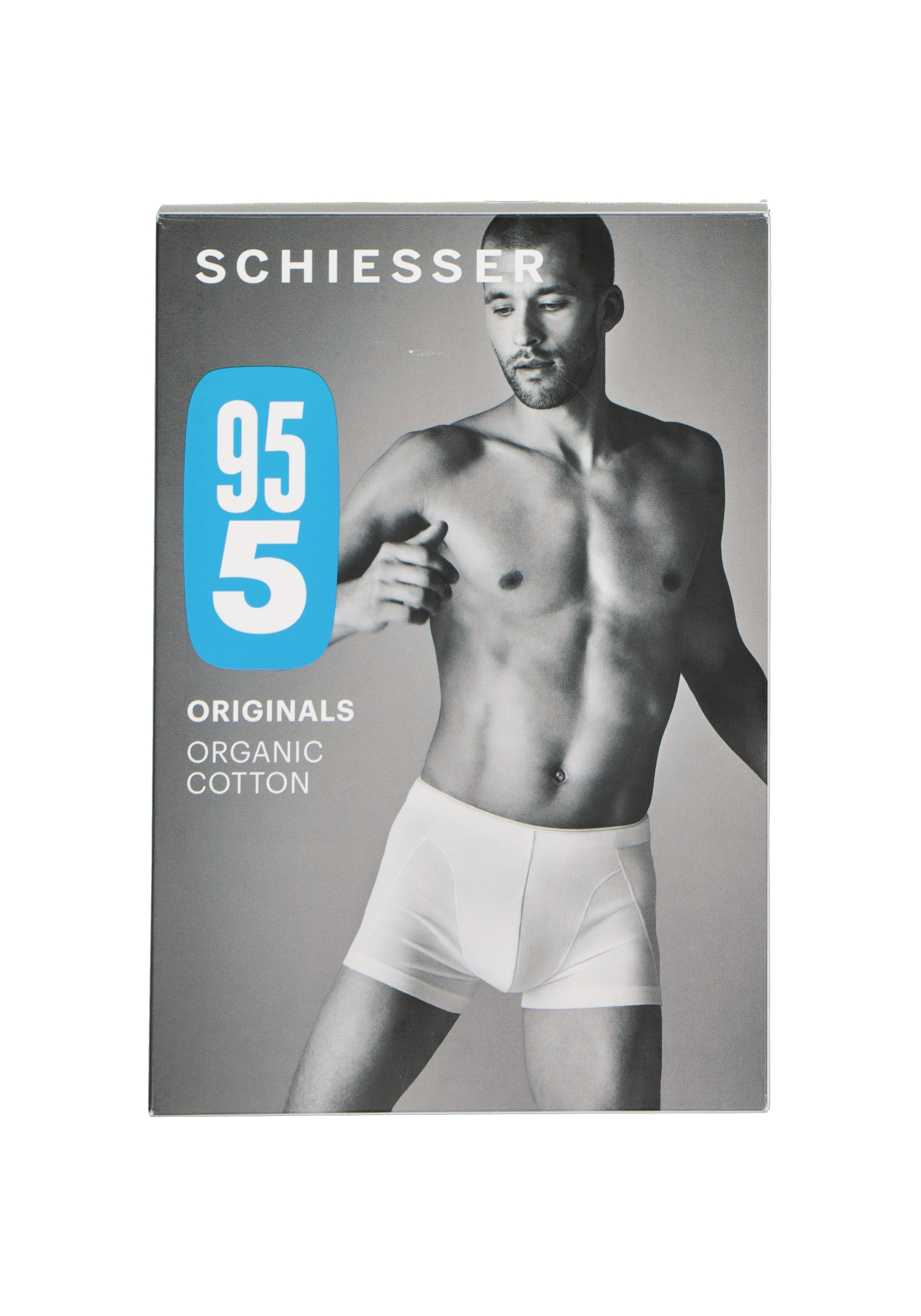 SCHIESSER 95/5 Originals short (1-pack), wit