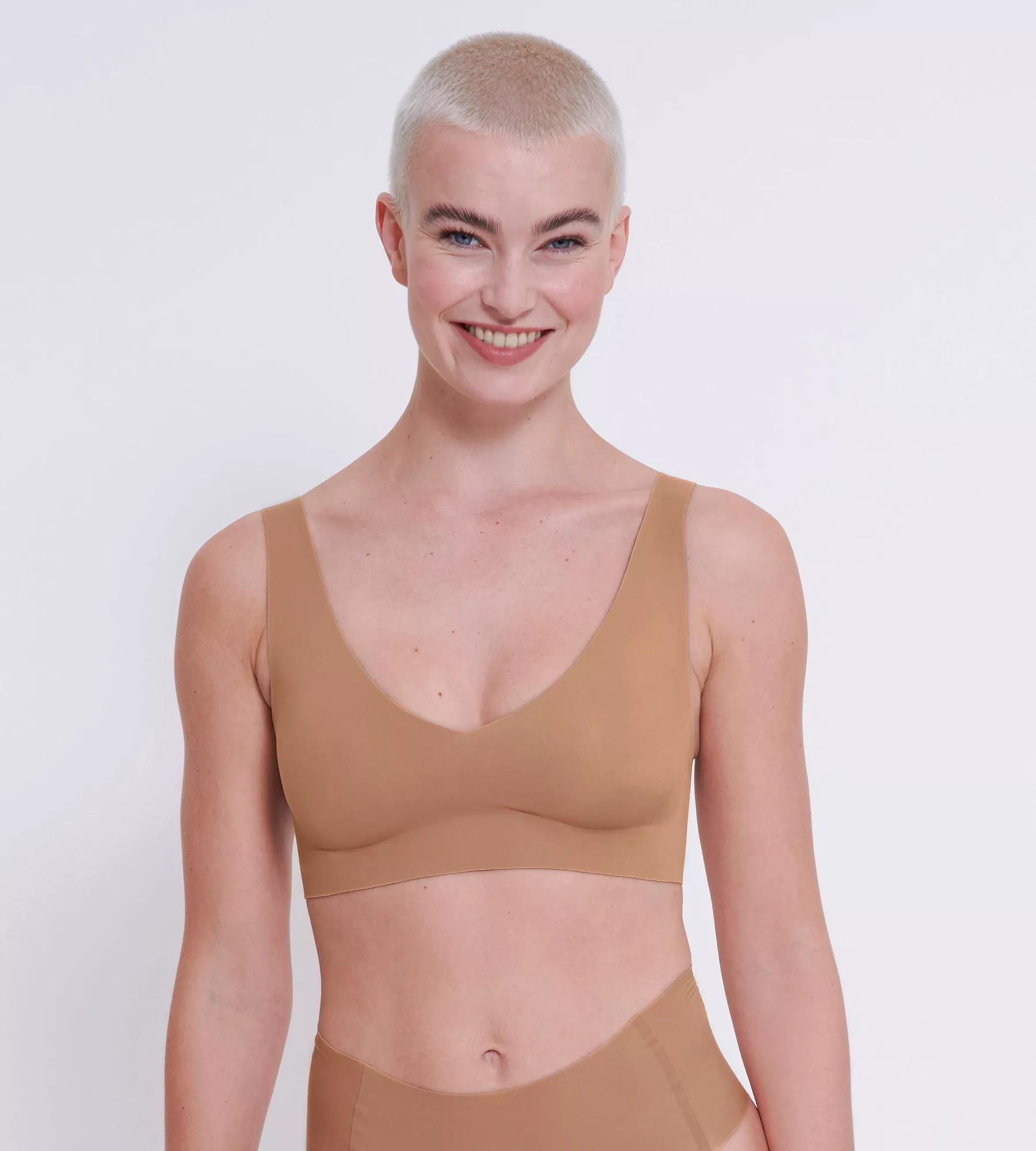 Sloggi Women ZERO Feel 2.0 Bralette, bralette, lichtbruin