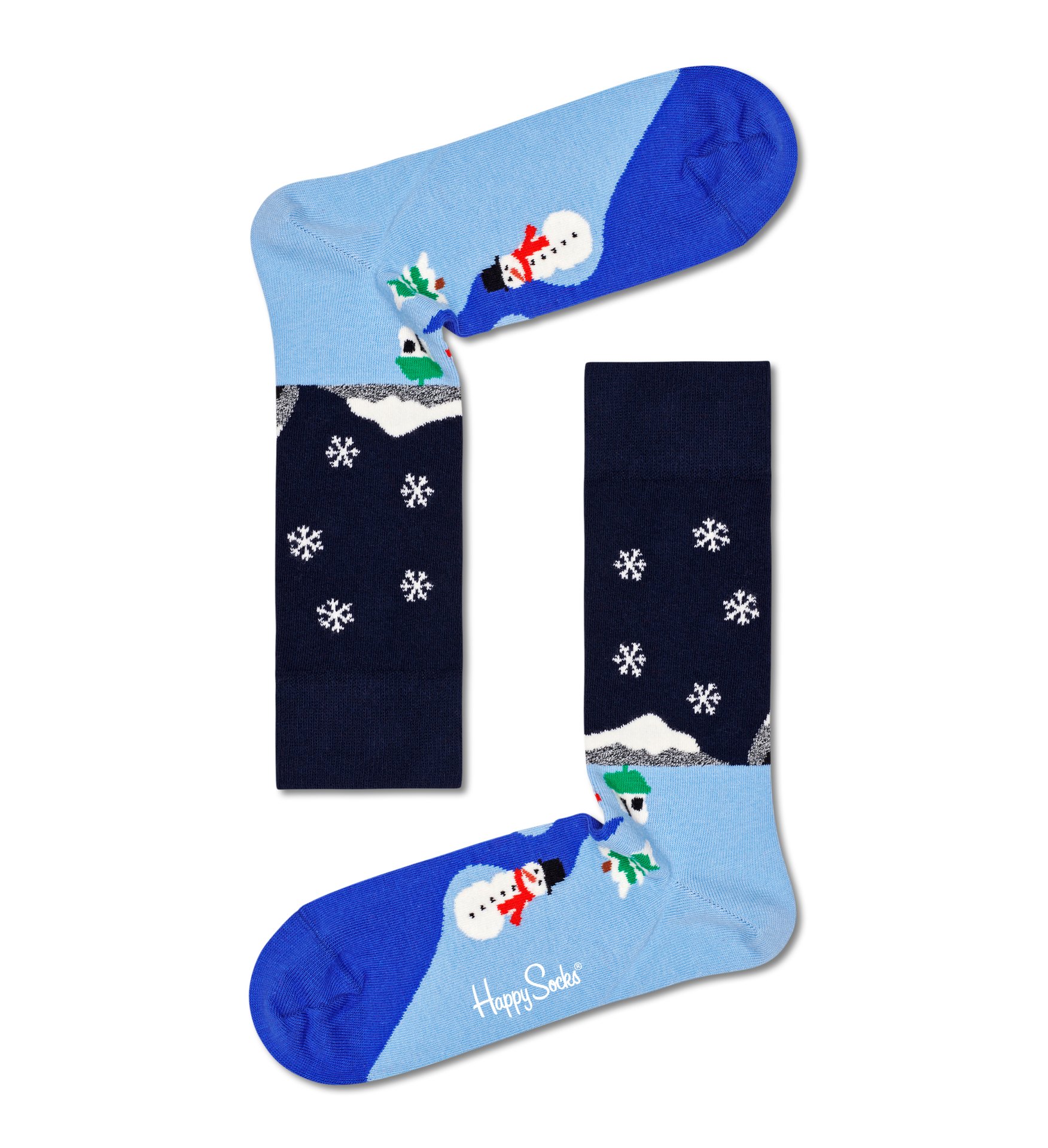 Happy Socks The Little House On The Snowland Sock, unisex sokken