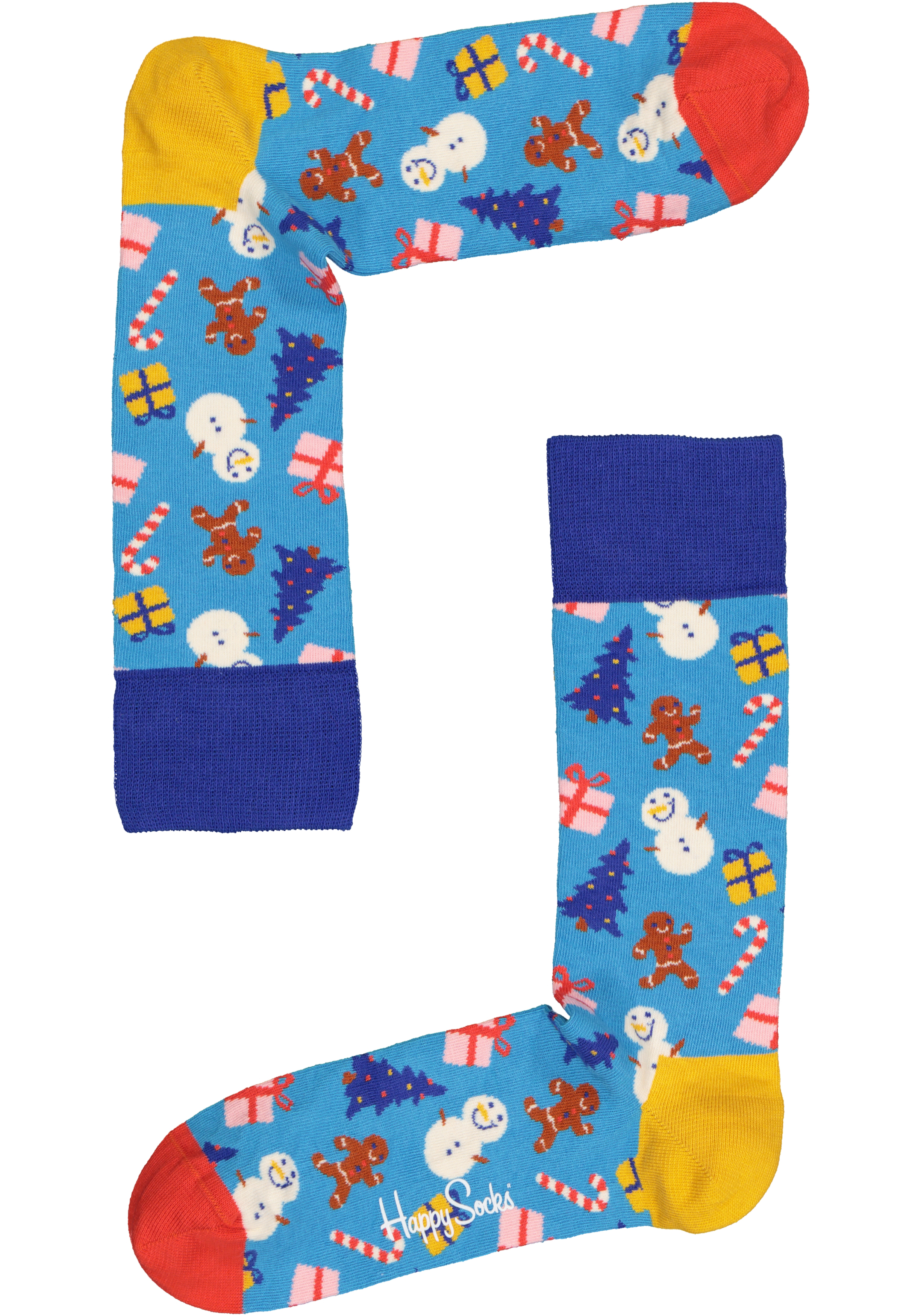 Happy Socks Holiday Time Gift Set (4-pack), winterfeest in een doosje