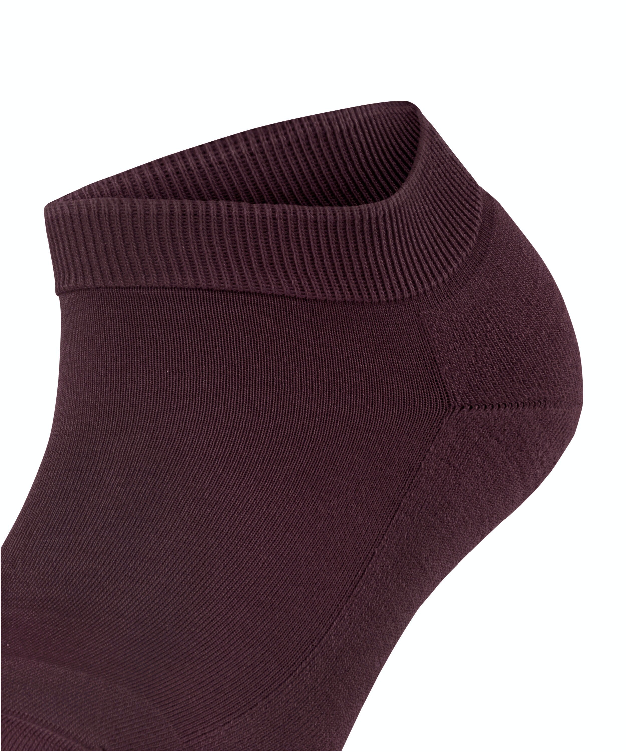 FALKE ClimaWool dames sneakersokken, donkerrood (barolo)