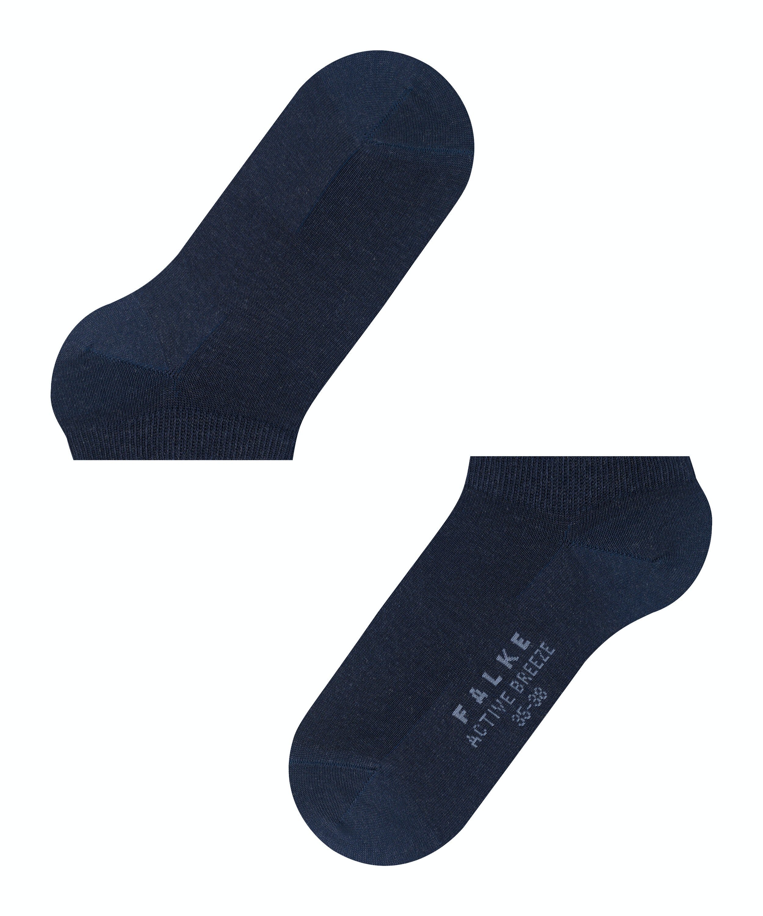 FALKE Active Breeze dames sneakersokken, donkerblauw (navy mel.)