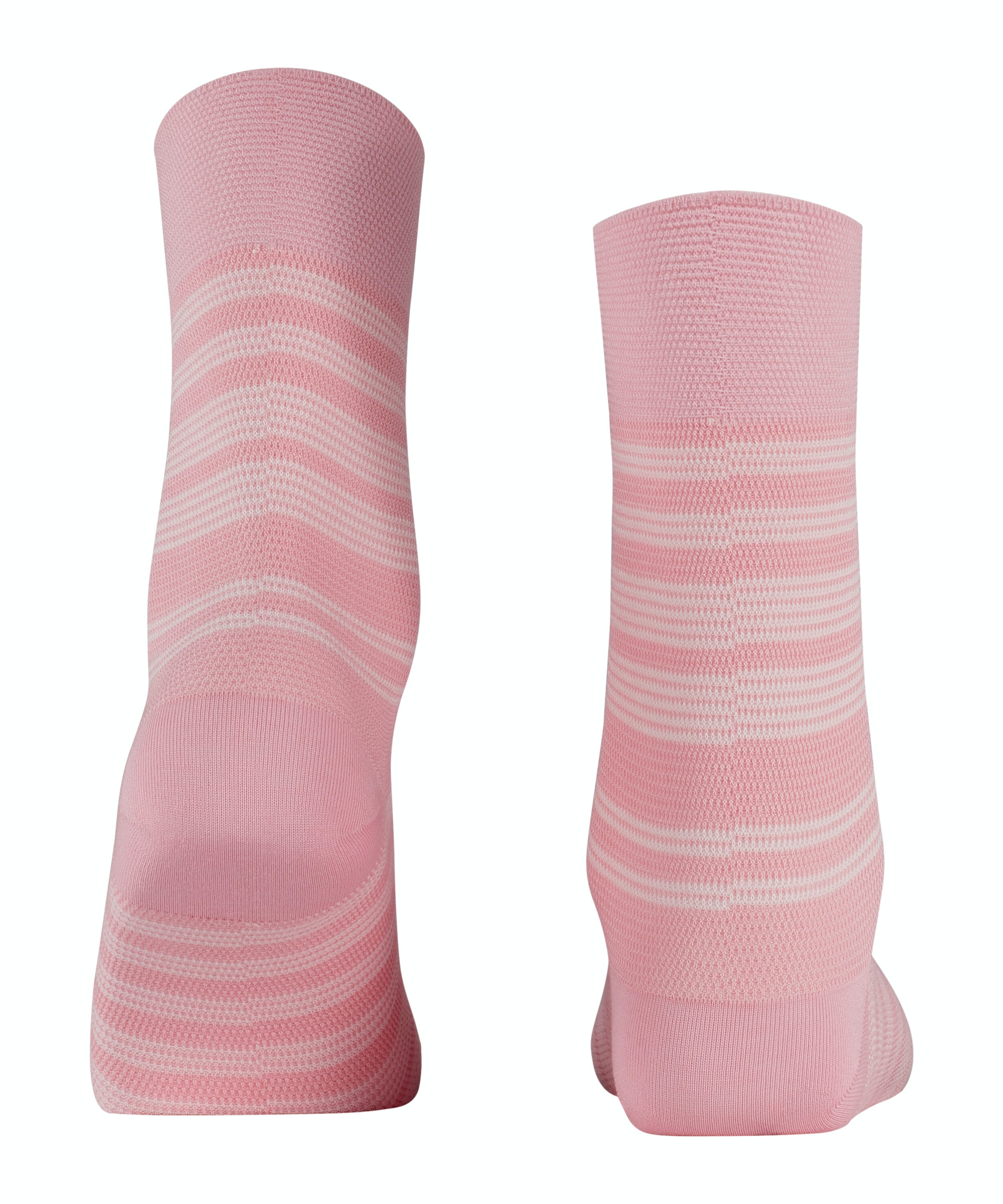 FALKE Sunset Stripe damessokken, roze (rose)