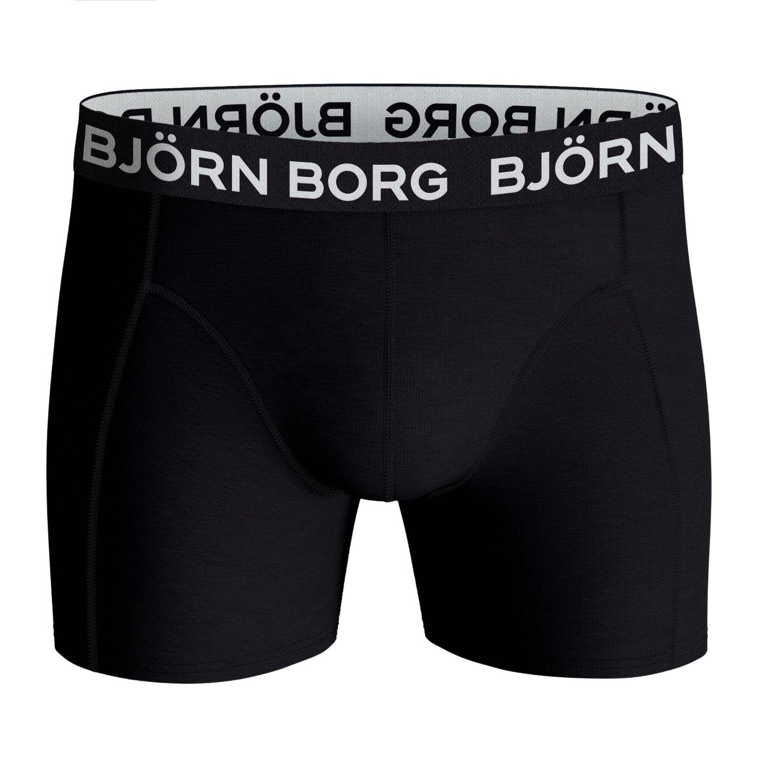 Bjorn Borg Cotton Stretch boxers (12-pack), heren boxers normale lengte, zwart