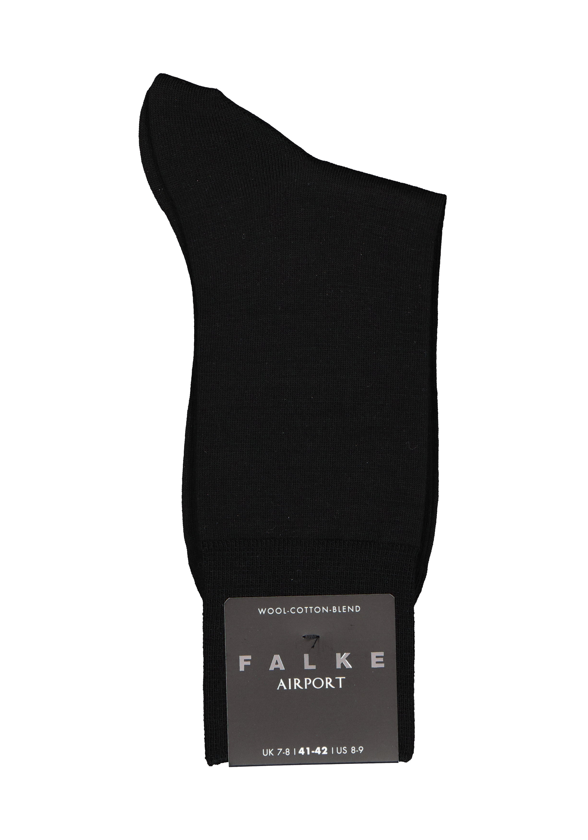 FALKE Airport herensokken, zwart (black)