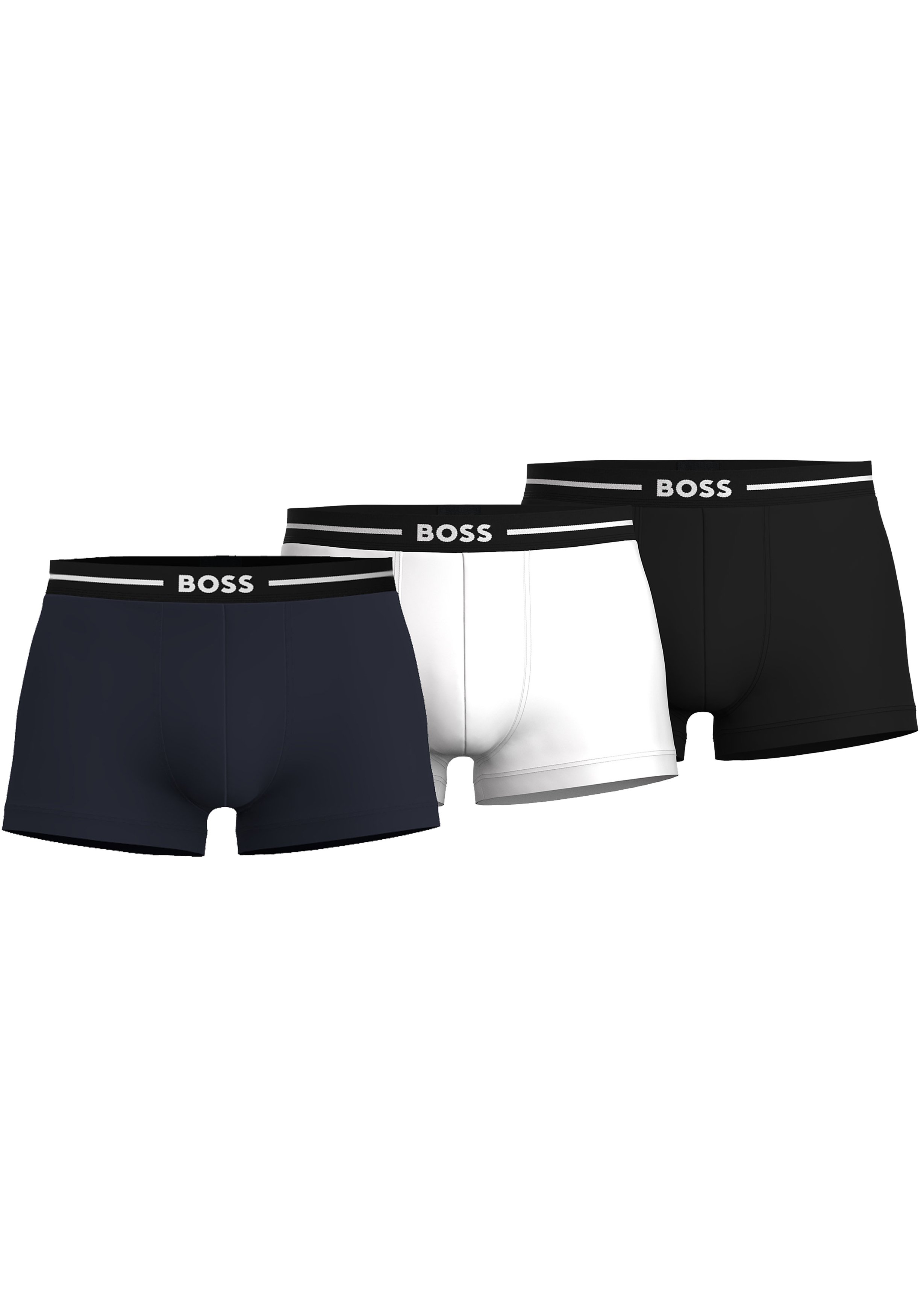 HUGO BOSS Bold trunks (3-pack), heren boxers kort, multicolor