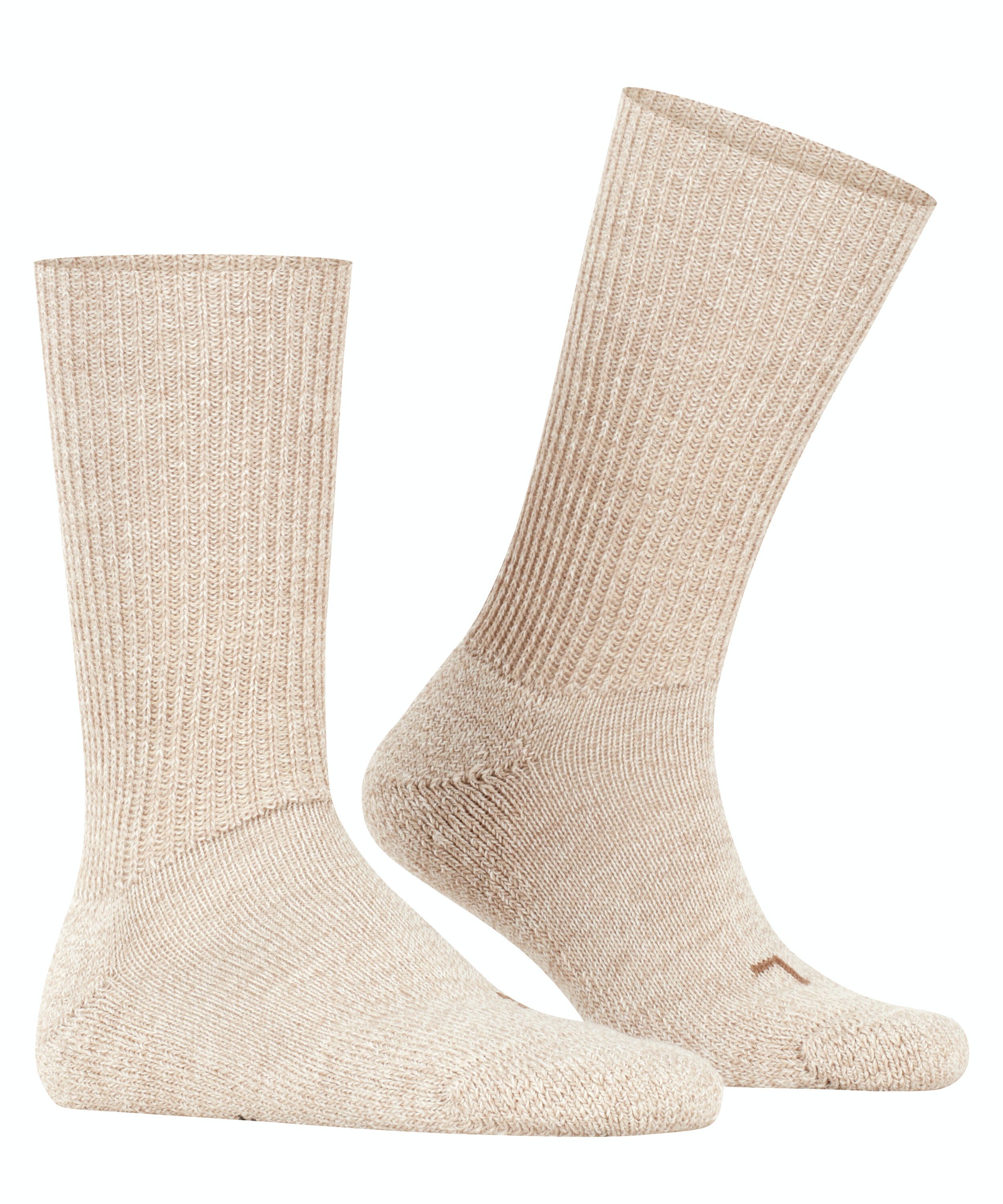 FALKE Walkie Ergo unisex wandelsokken, beige (sand mel.)