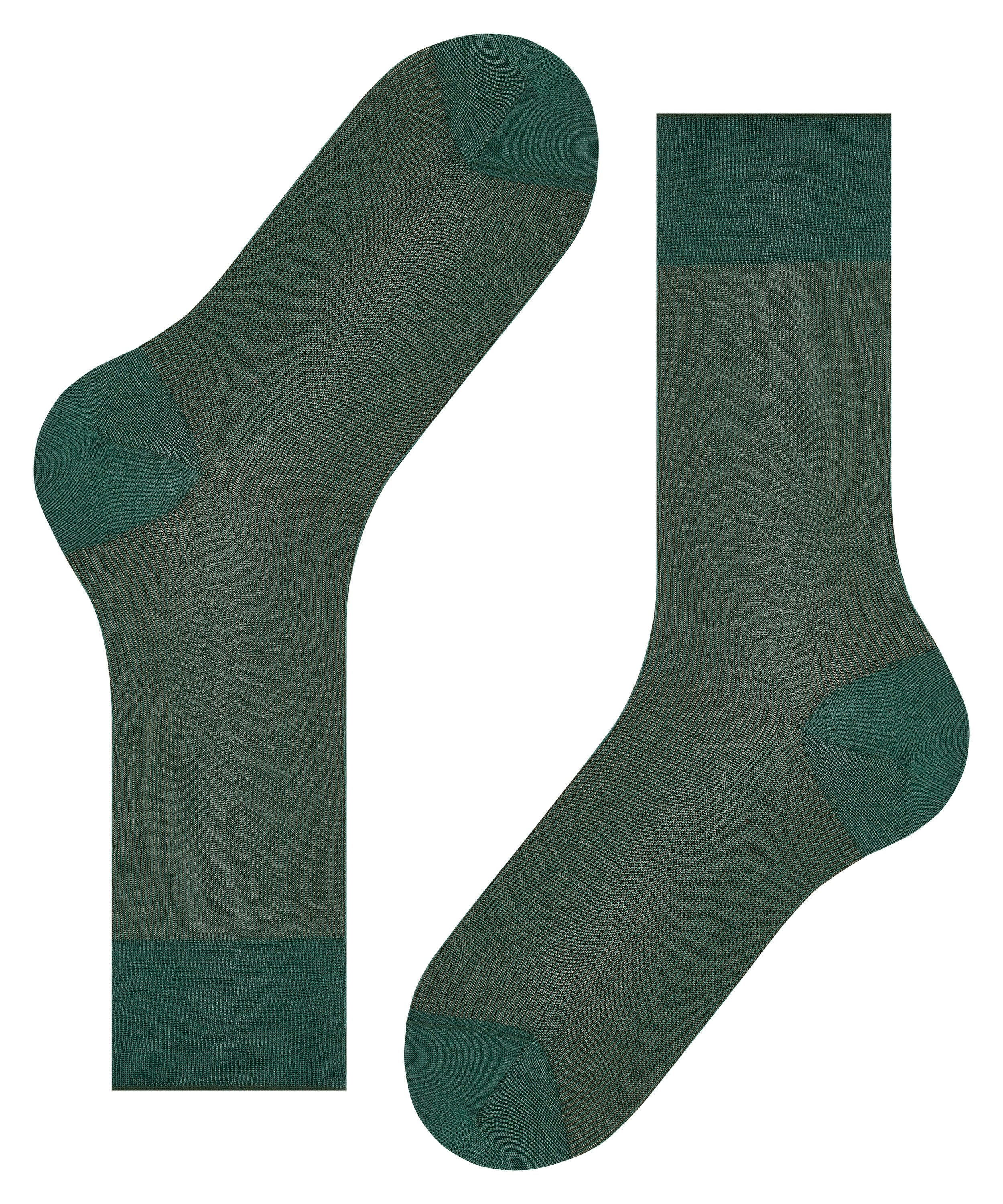 FALKE Fine Shadow herensokken, groen (hunter green)