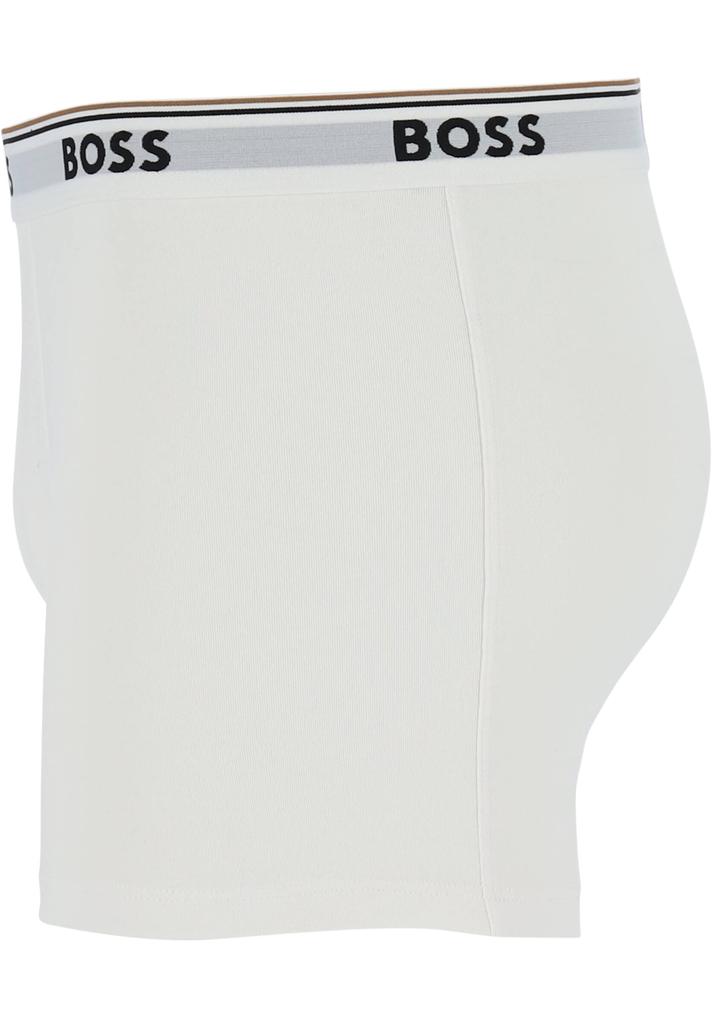 HUGO BOSS Power boxer briefs (3-pack), heren boxers normale lengte, zwart, grijs, wit