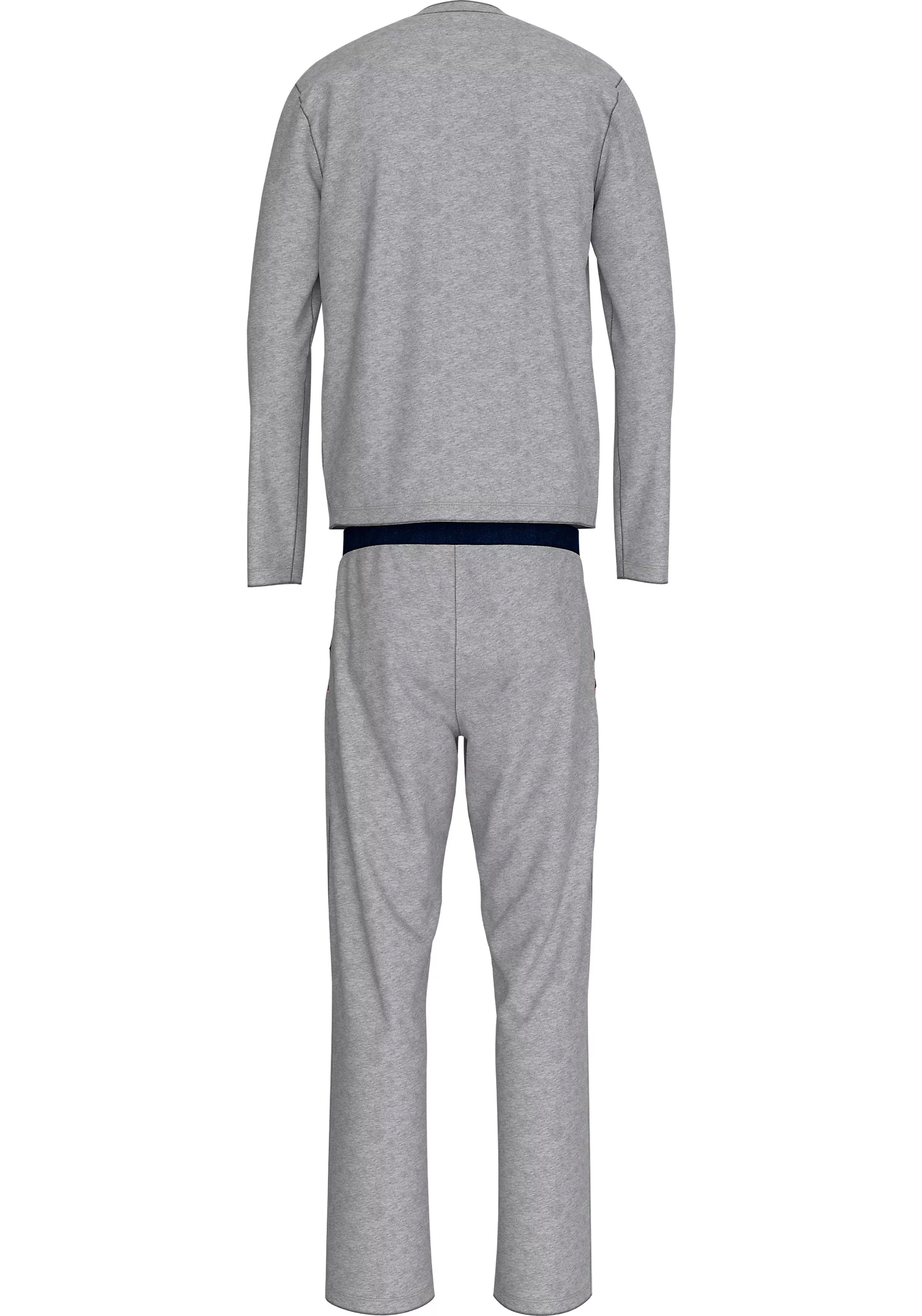 Tommy Hilfiger heren pyjama set, grijs melange