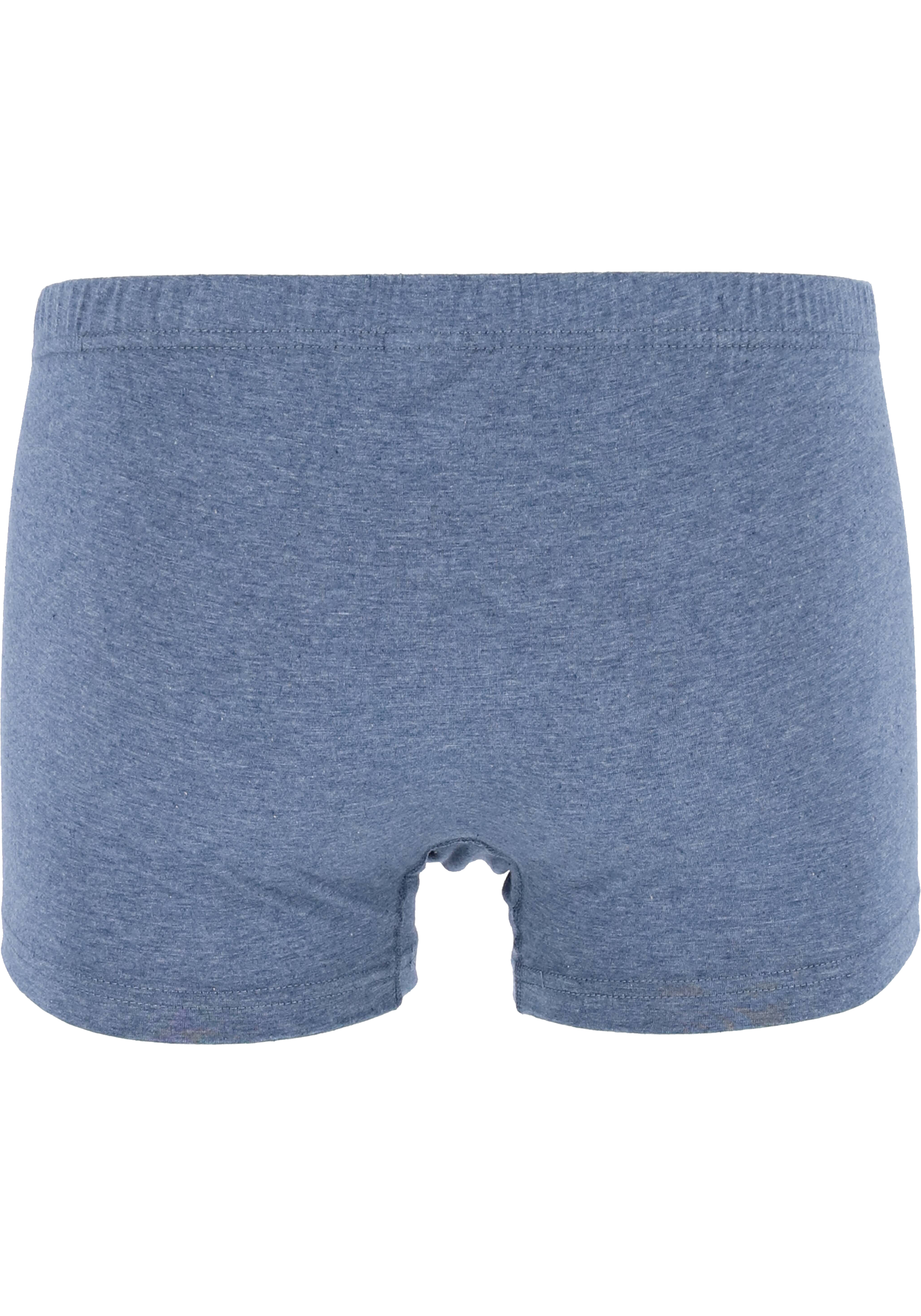 Gotzburg heren boxers (3-pack), normale lengte, blauw en grijs