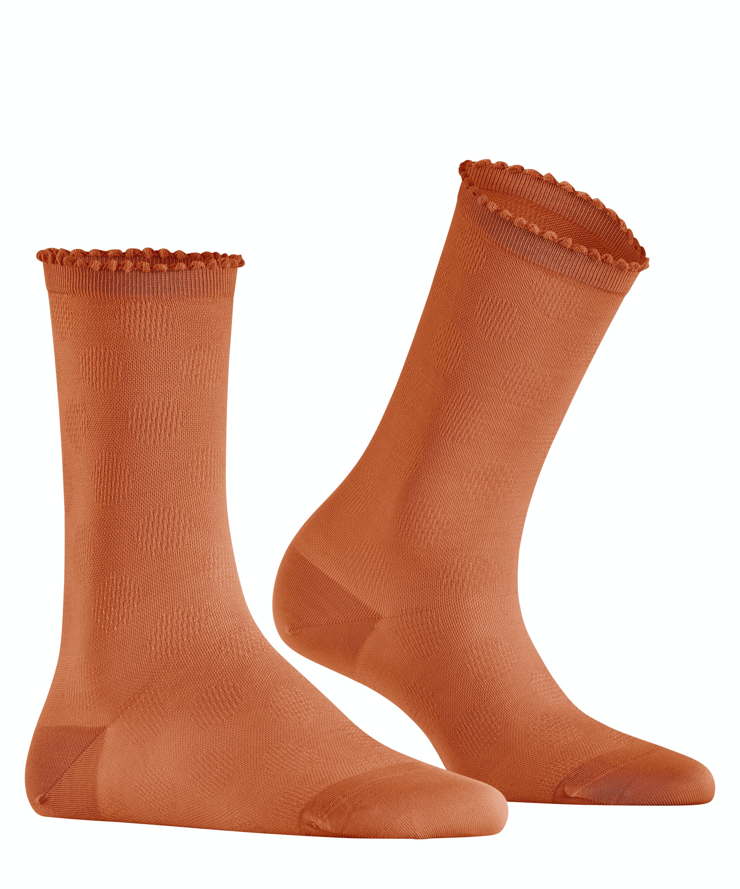 FALKE Bold Dot damessokken, oranje (tandoori)