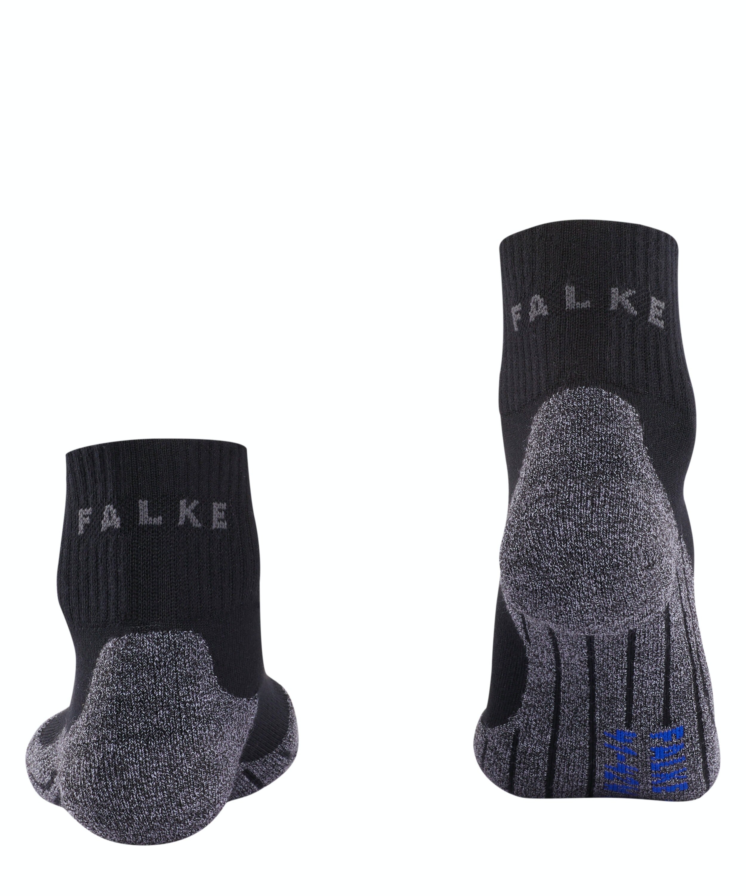 FALKE TK2 Explore Cool Short dames trekking sokken kort, zwart (black-mix)