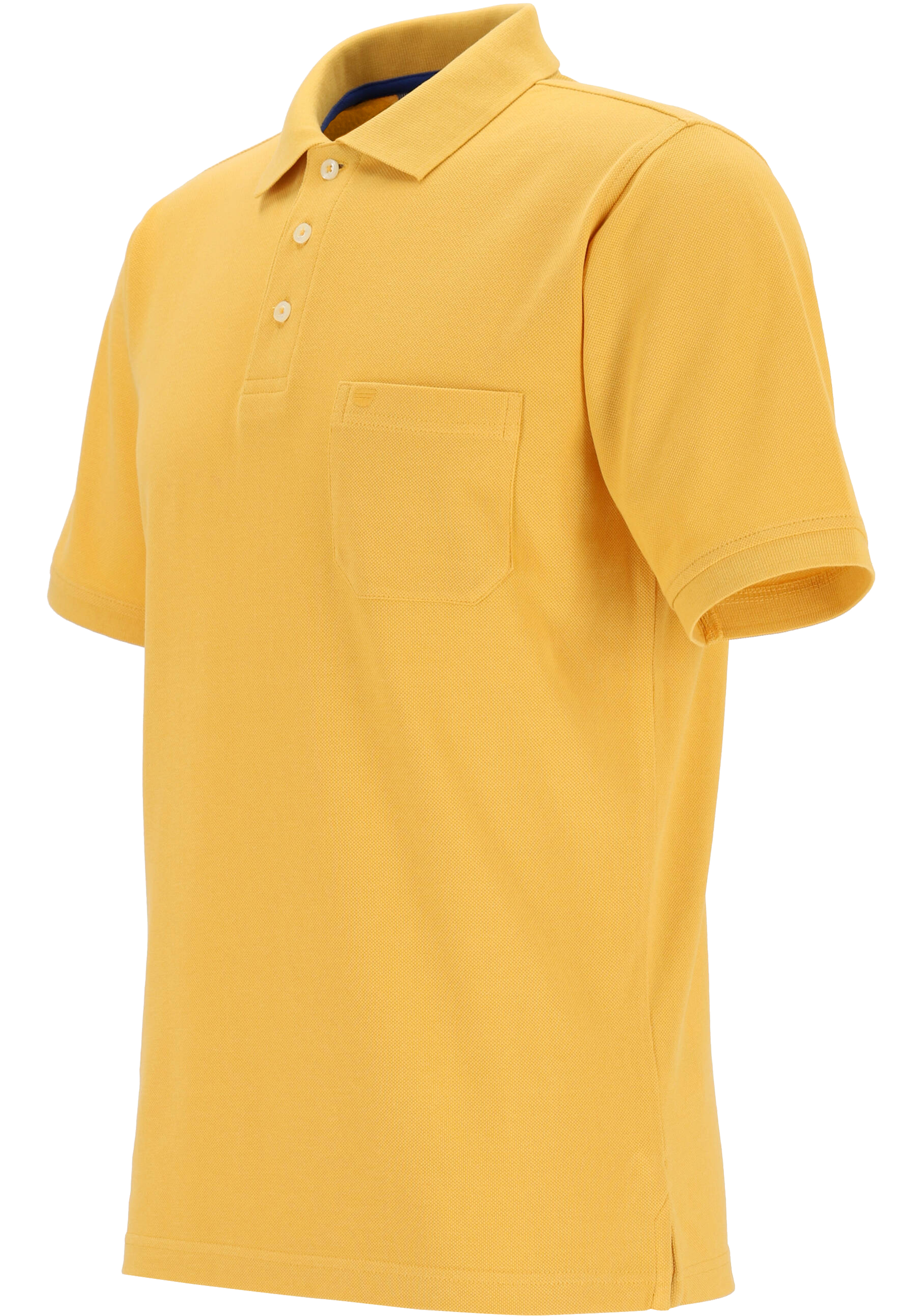 Redmond regular fit poloshirt, geel