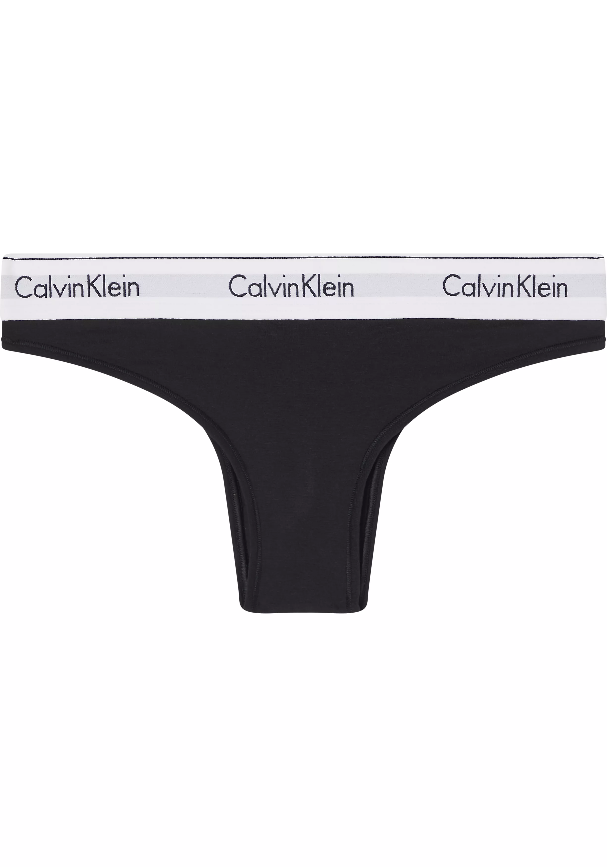 Calvin Klein dames Brazilian (1-pack), Brazilian slip, zwart