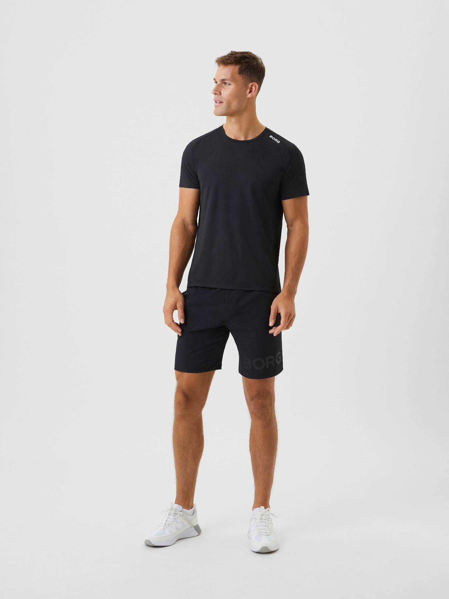 Bjorn Borg athletic T-shirt, zwart