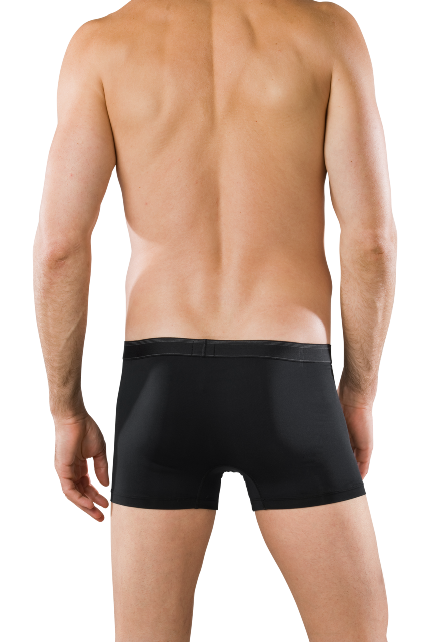 SCHIESSER Nachtschwarmer boxer (1-pack), heren short zwart