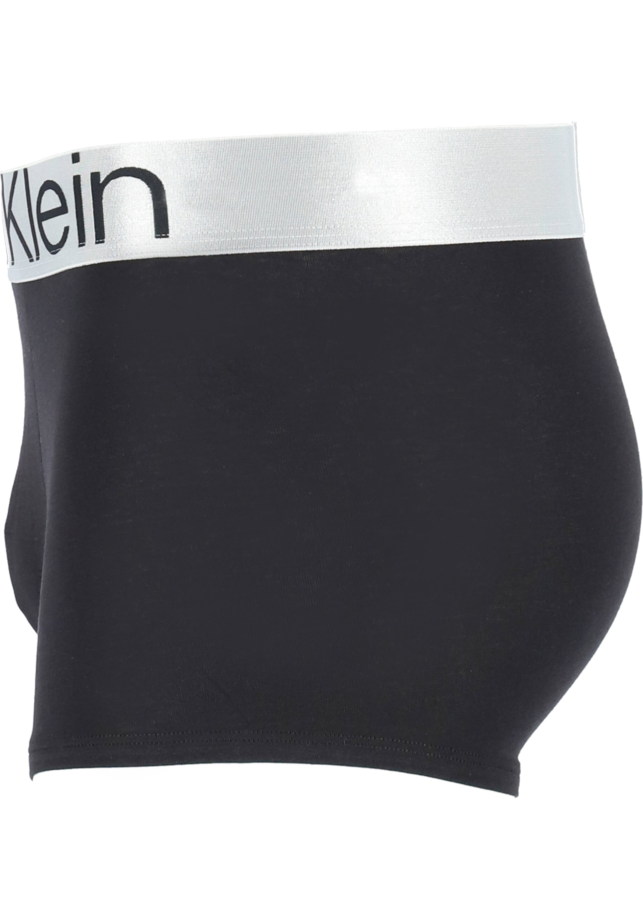 Calvin Klein trunks (3-pack), heren boxers normale lengte, zwart