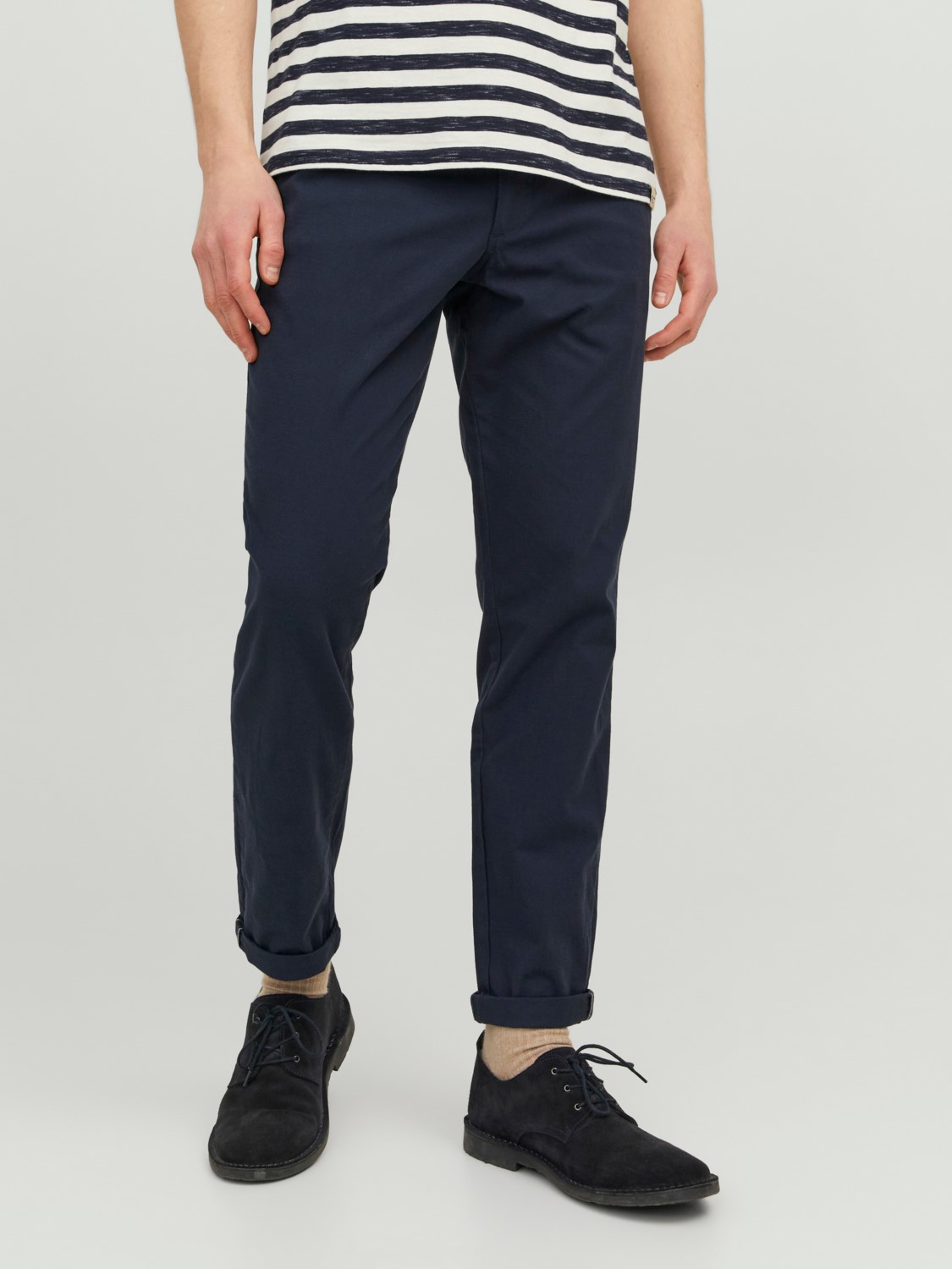 JACK & JONES Marco Fury slim fit, heren chino, blauw