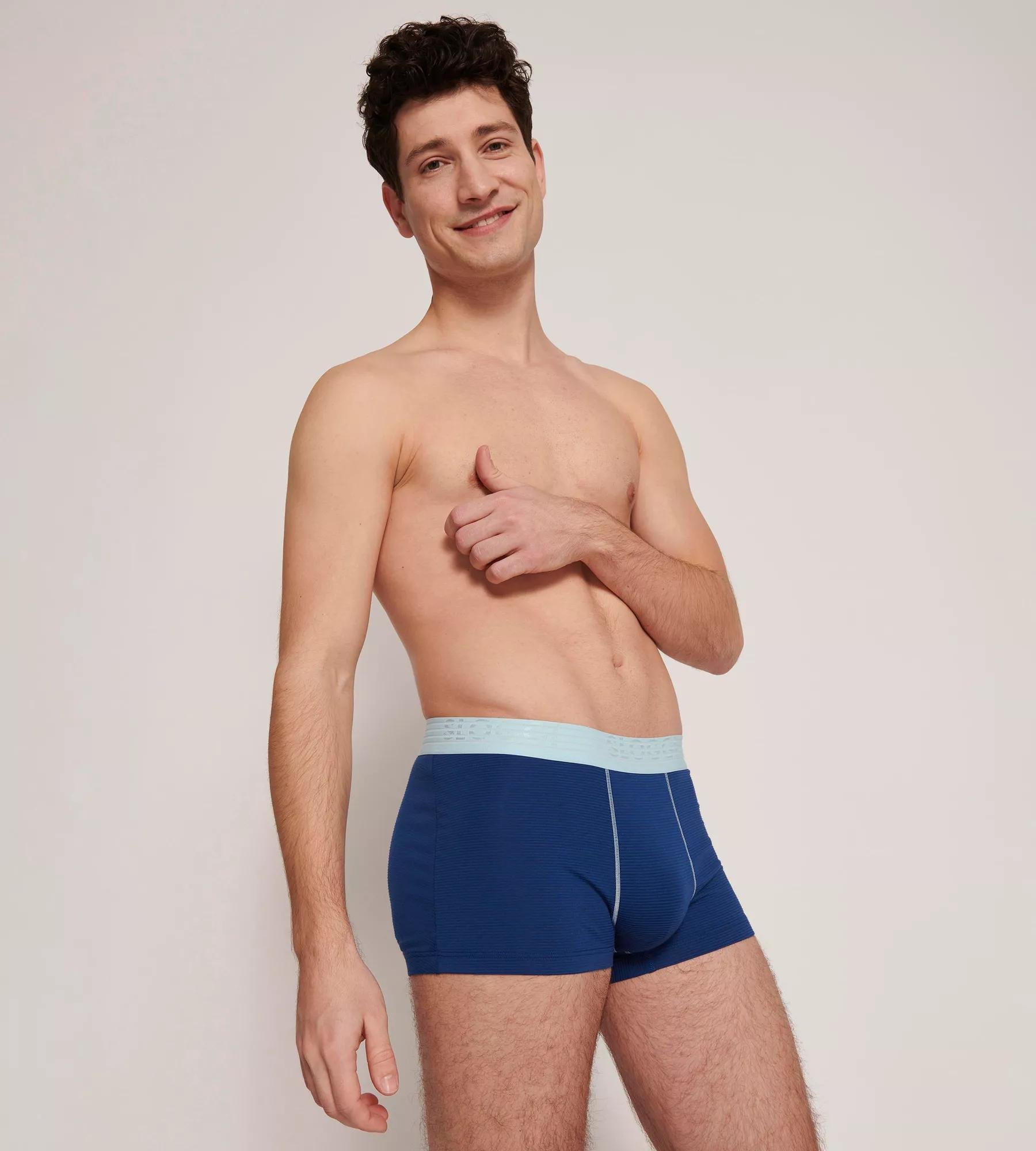 Sloggi Men EVER Cool Hipster, heren boxershort korte pijp (2-pack), blauw