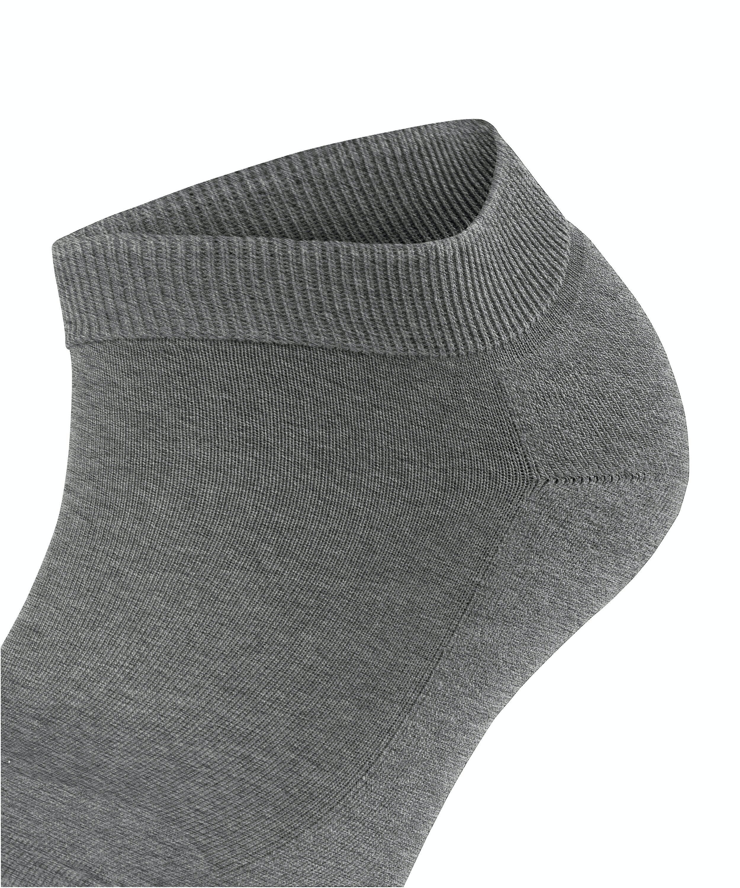 FALKE ClimaWool dames sneakersokken, grijs (light greymel.)