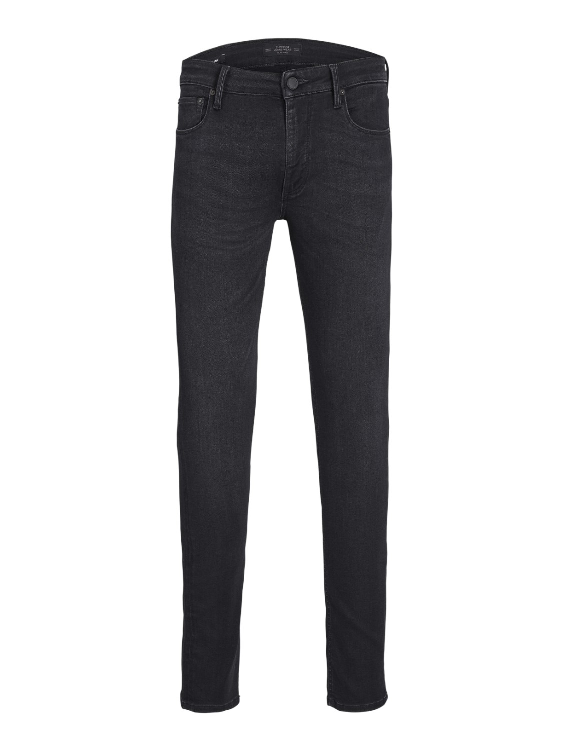 JACK & JONES Liam Evan Jos loose fit, heren jeans, zwart denim