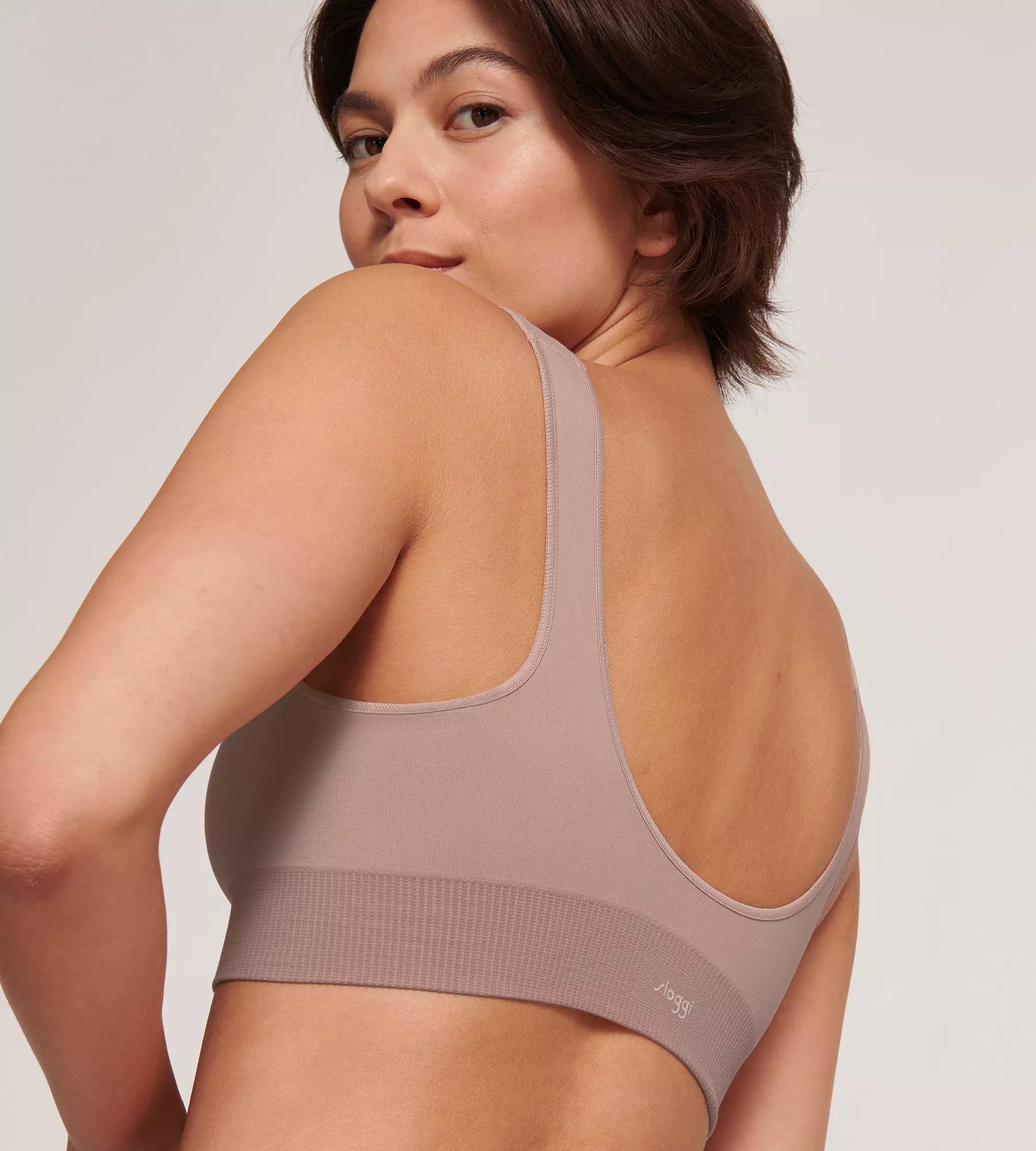 Sloggi Women EVER Infused Aloe Top, bralette, mauve