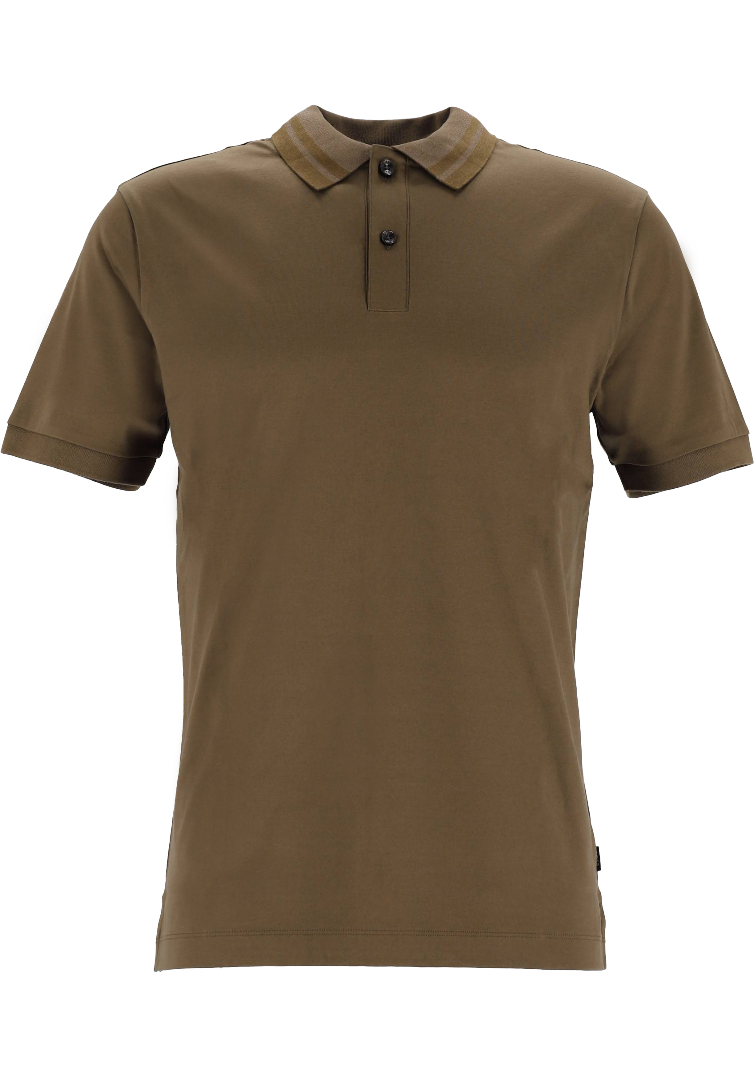 BOSS Phillipson slim fit heren polo, pique, groen