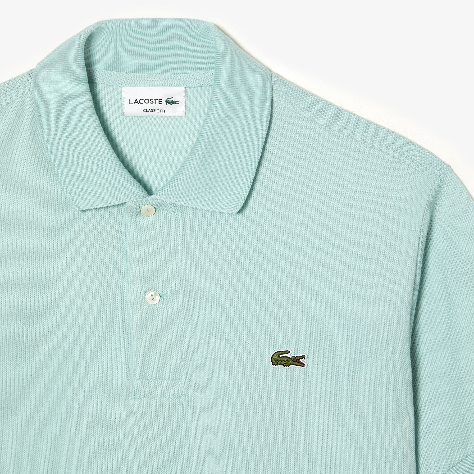 Lacoste Classic Fit polo, mint groen