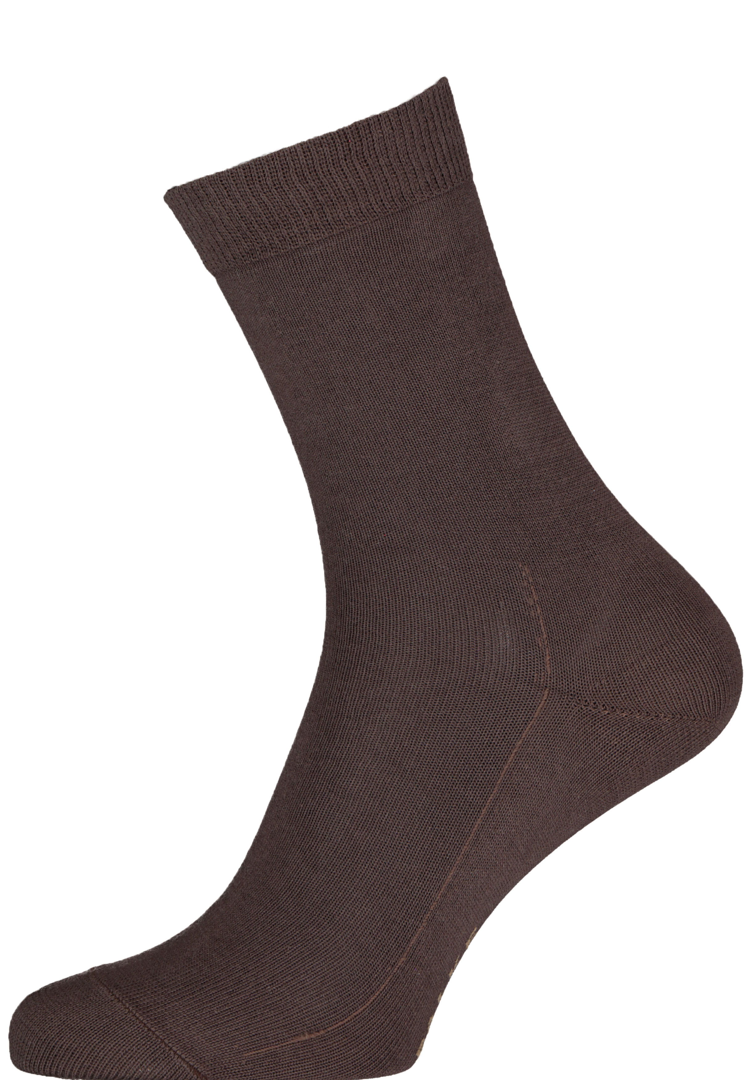 FALKE Family damessokken, katoen, donkerbruin (dark brown)