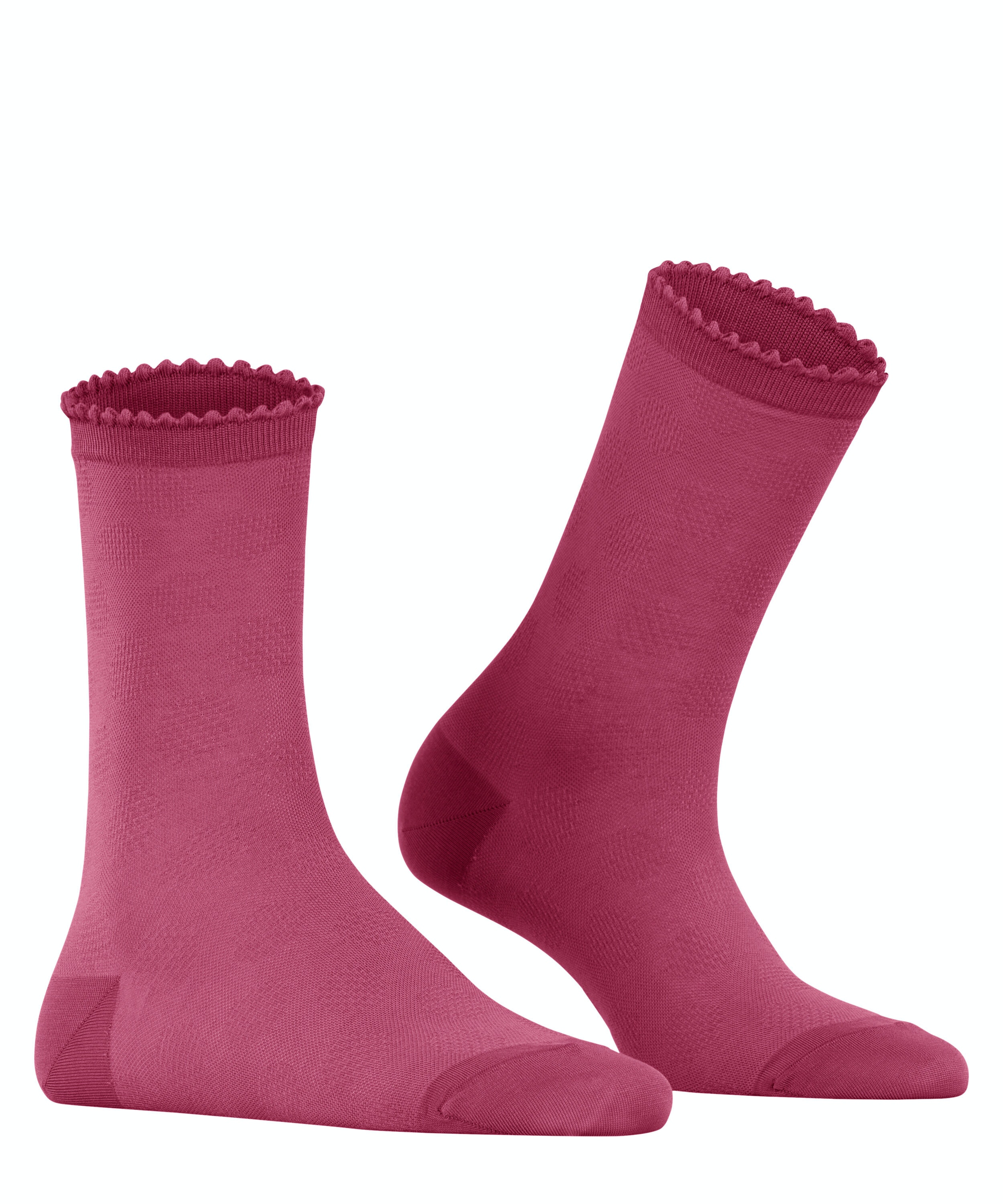 FALKE Bold Dot damessokken, oudroze (engl. rose)