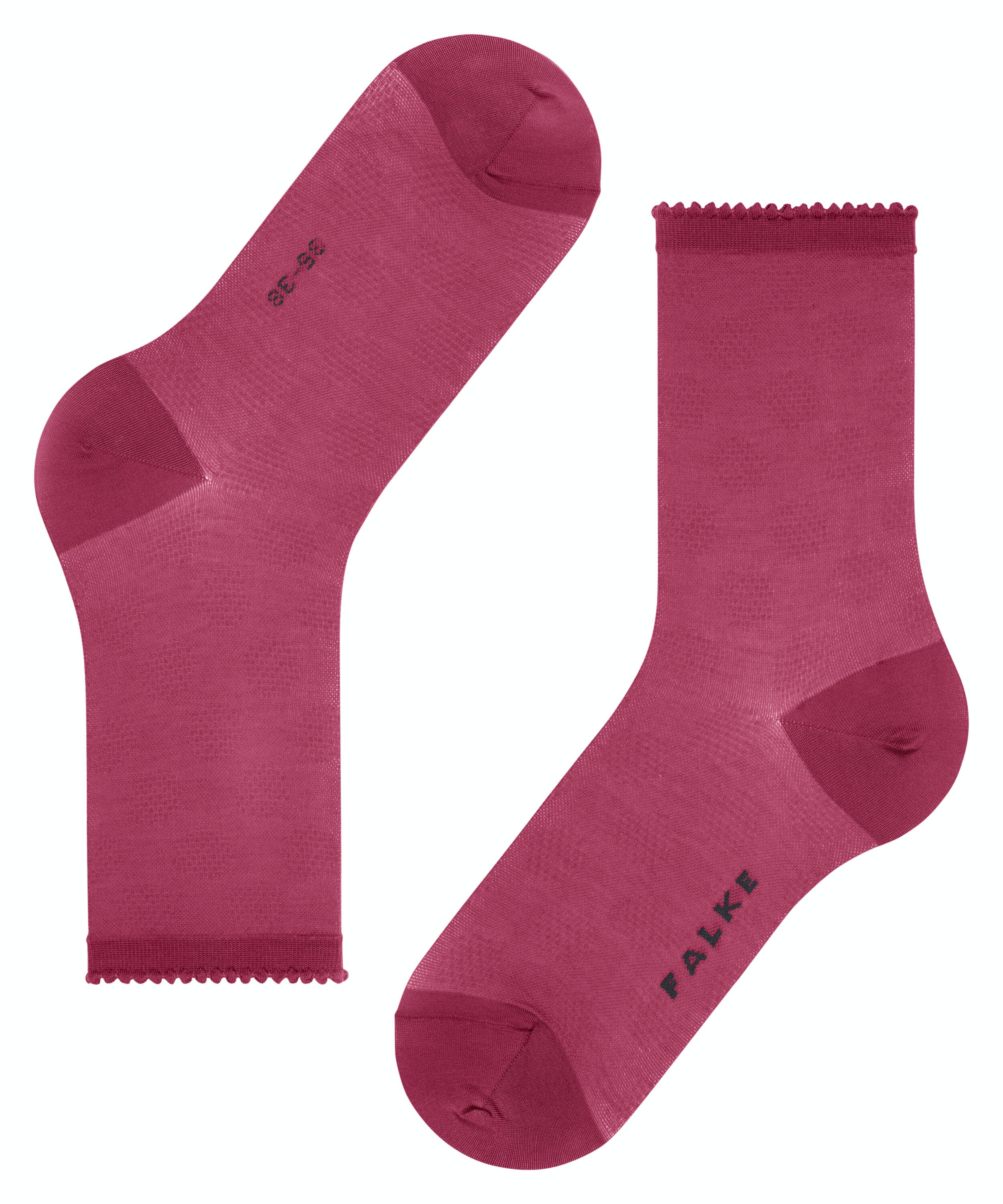 FALKE Bold Dot damessokken, oudroze (engl. rose)