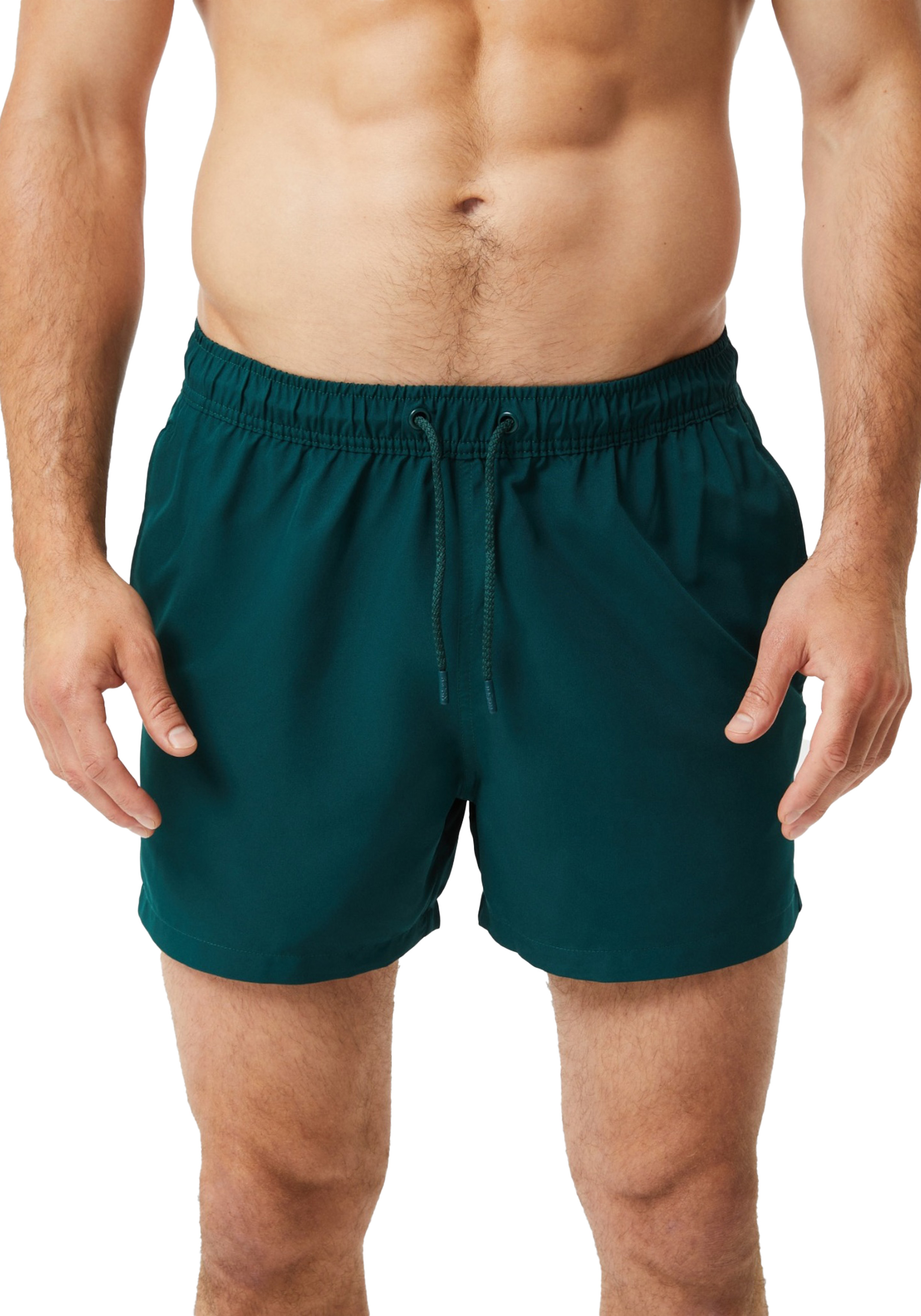 Bjorn Borg Solid Swim Shorts, heren zwembroek, groen