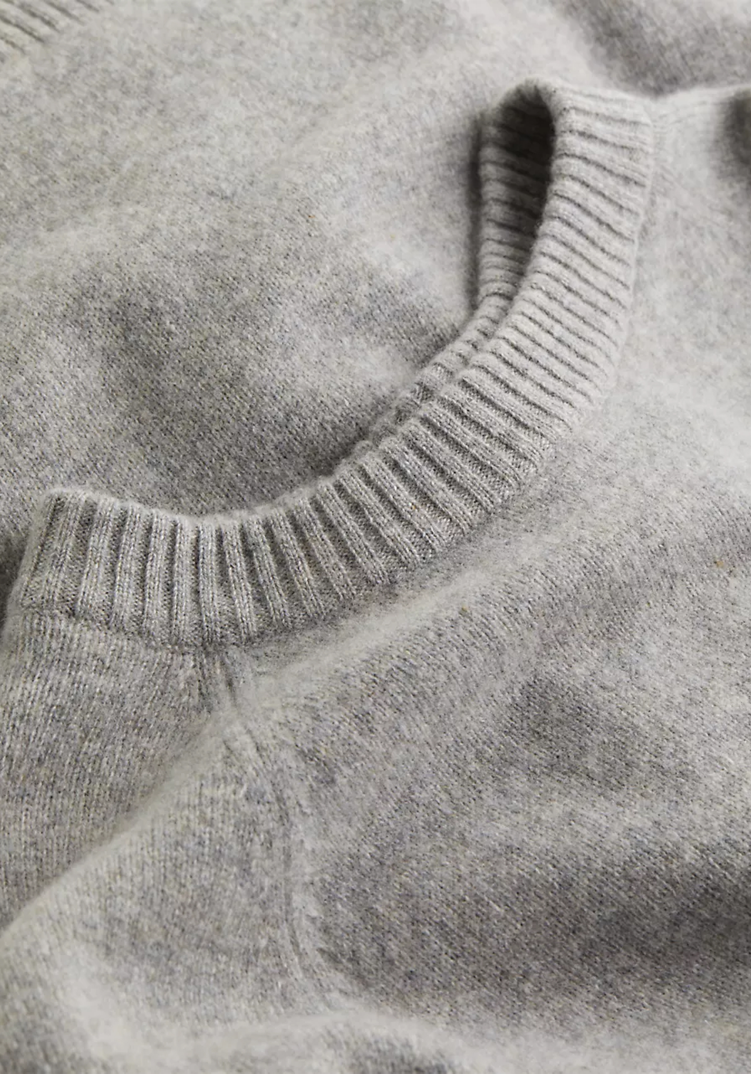 Calvin Klein heren pullover wol, grijs