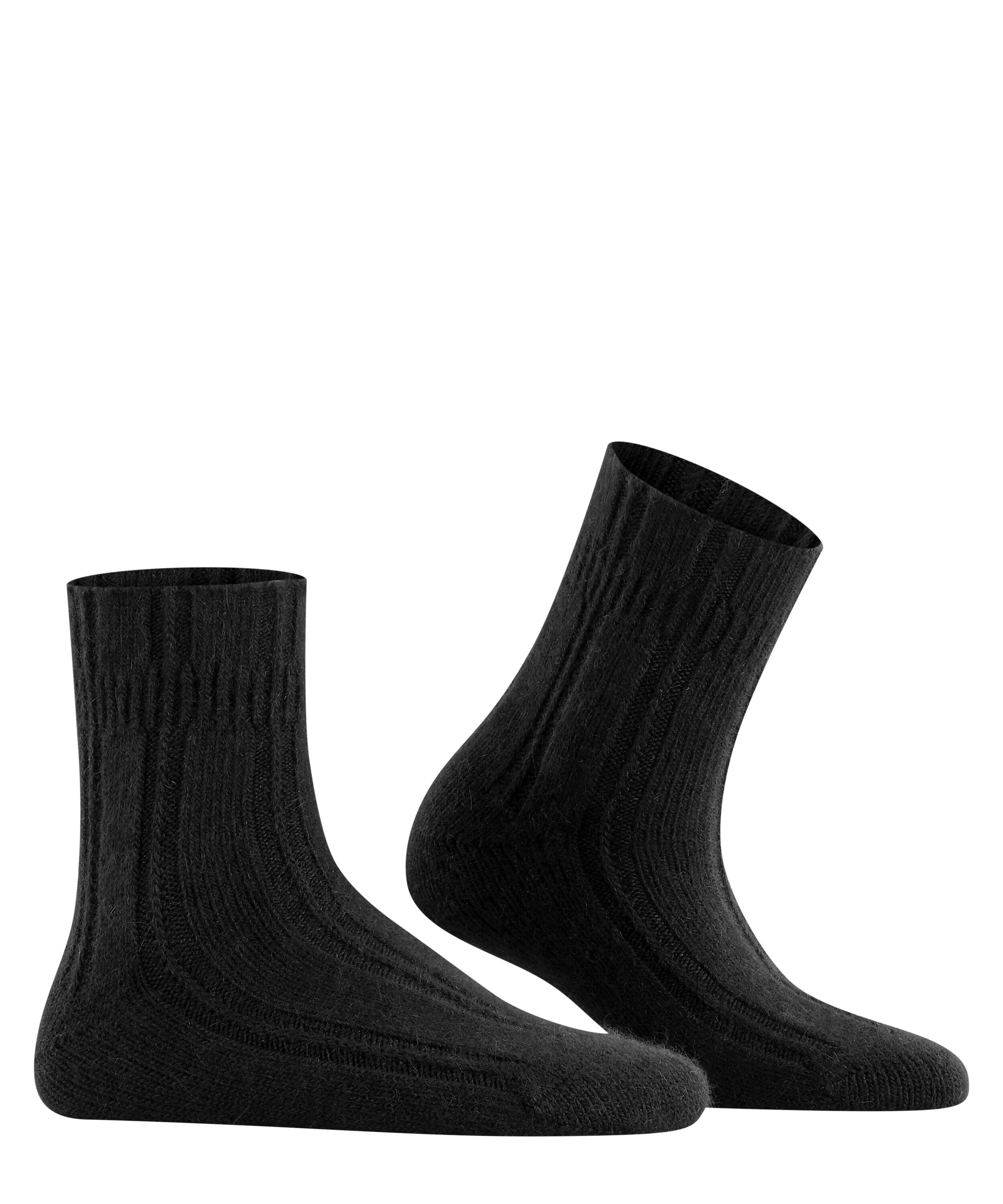 FALKE Bedsock damessokken, zwart (black)