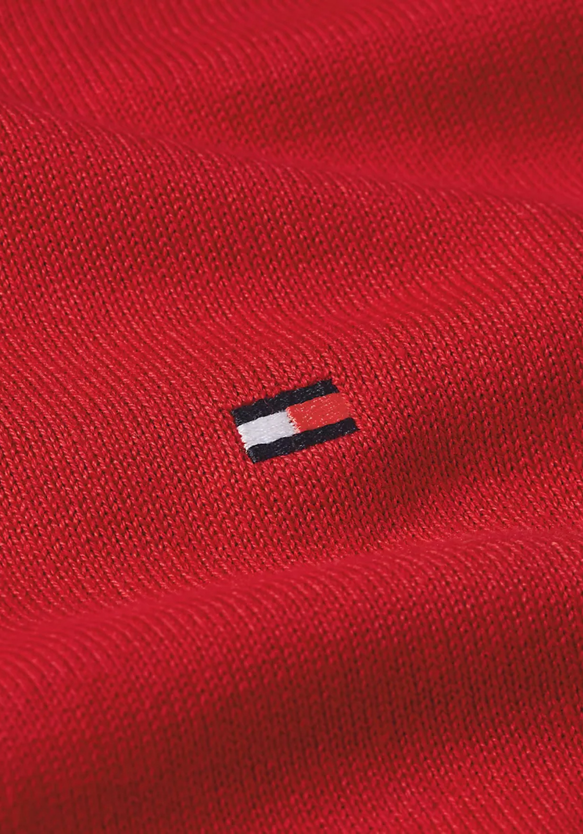 Tommy Hilfiger heren pullover katoen, rood