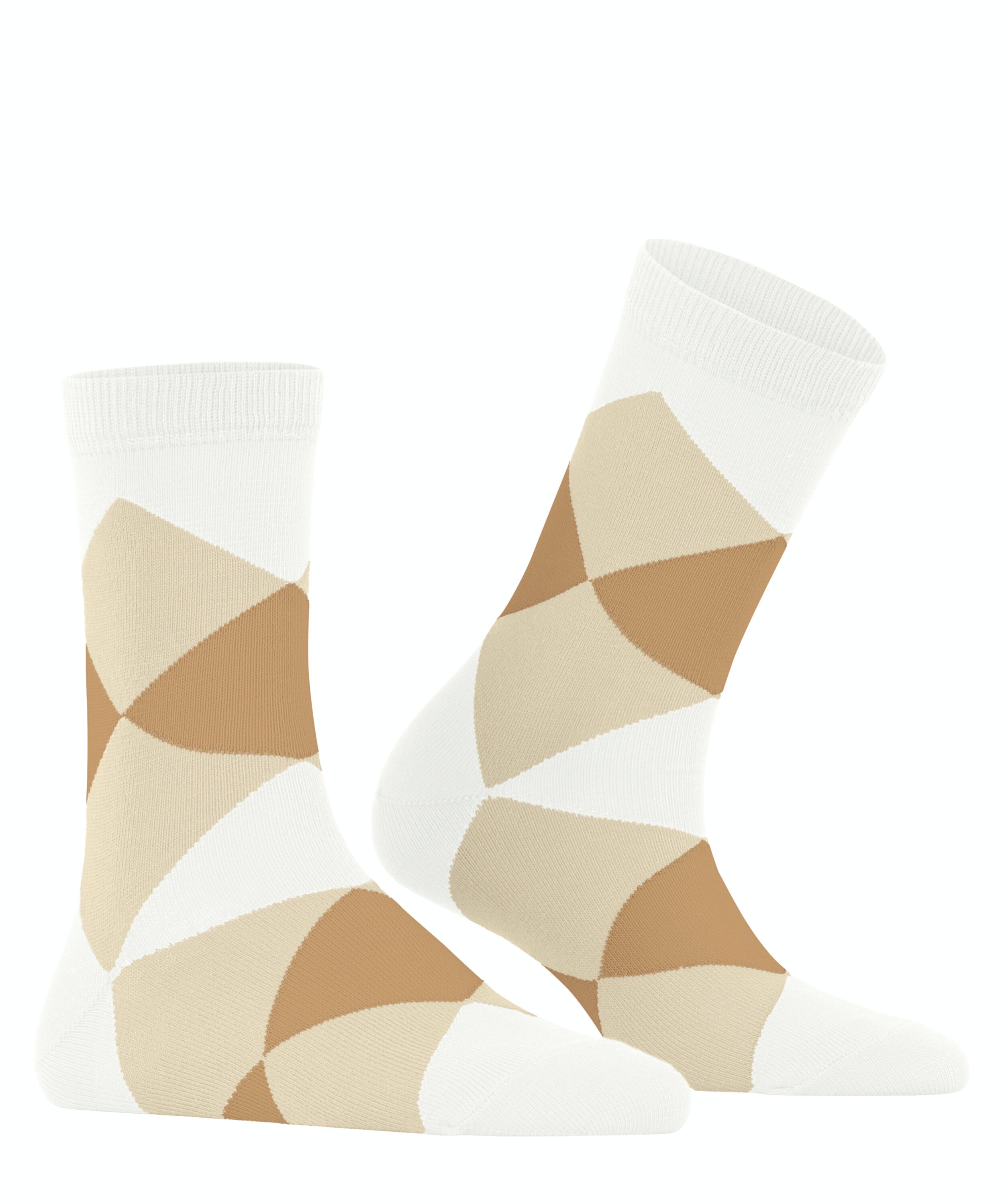 Burlington Bonnie damessokken kort, multicolor (off-white)