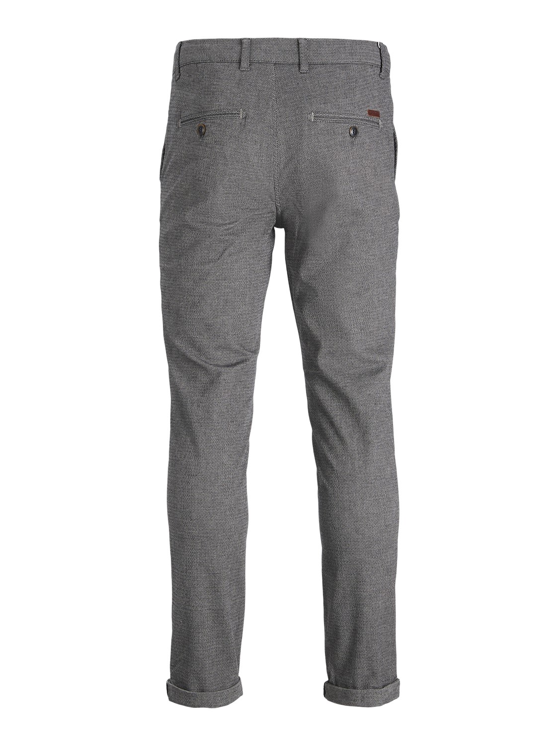 JACK & JONES Marco Fury slim fit, heren chino, donkergrijs